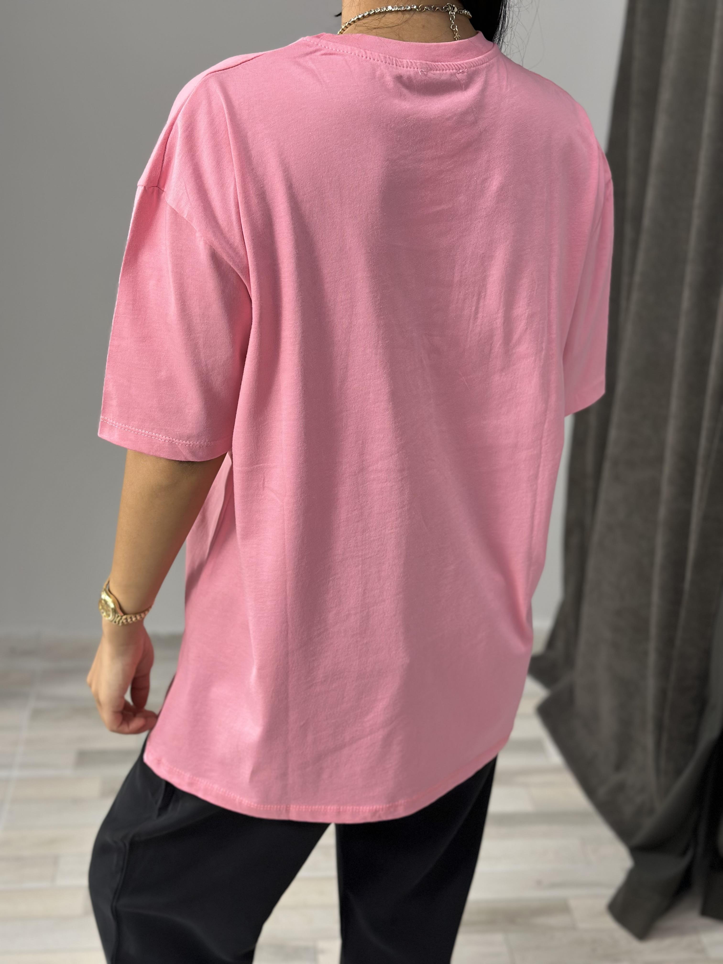2519 BOSTON YAZILI TSHIRT