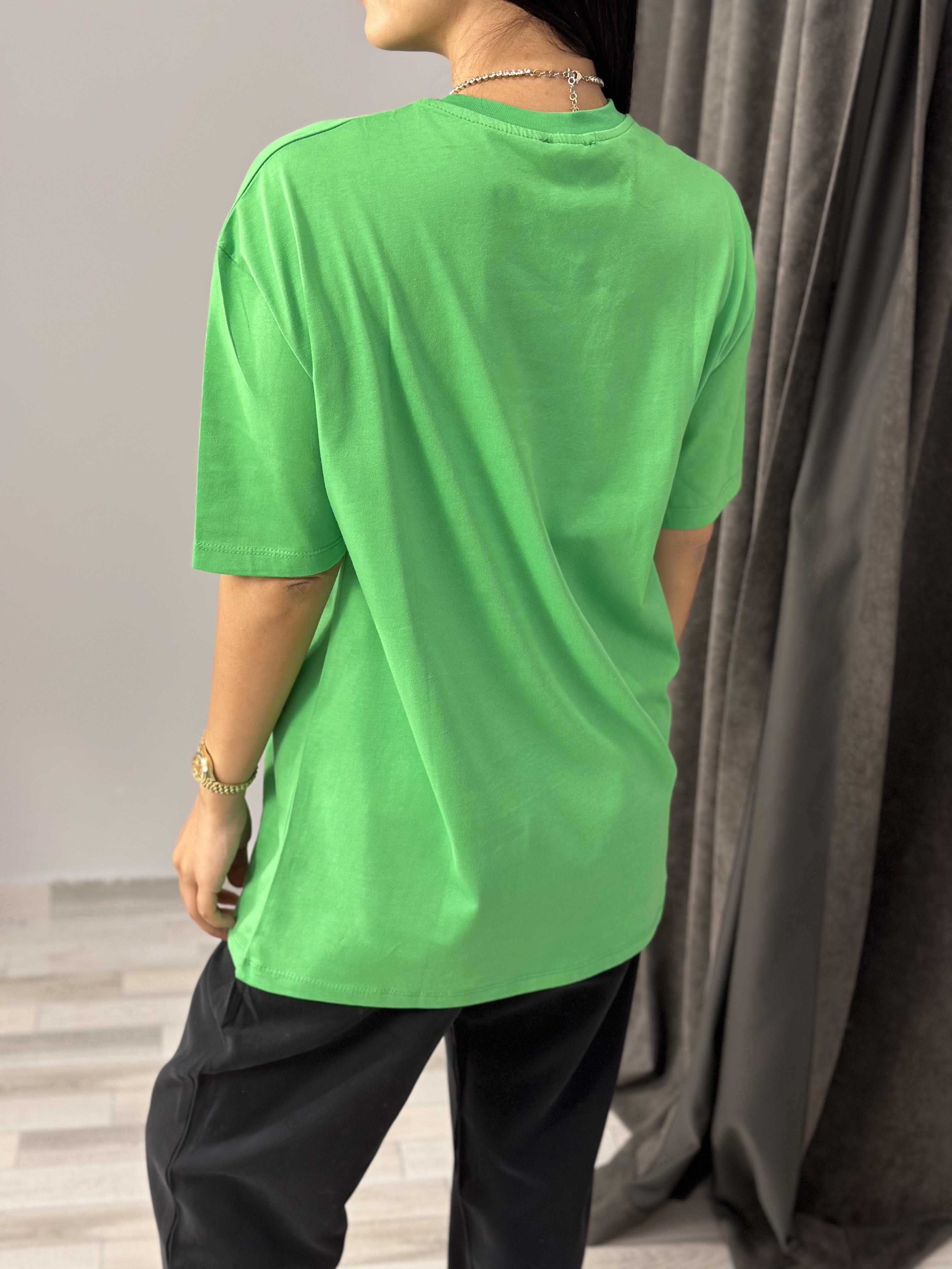 2519 BOSTON YAZILI TSHIRT