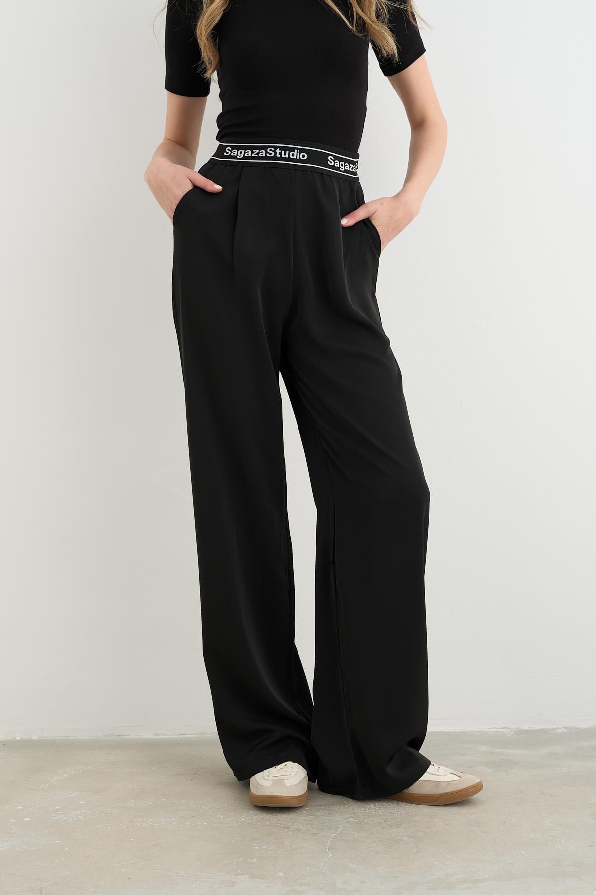 2525 BELI YAZI DETAYLI PANTOLON