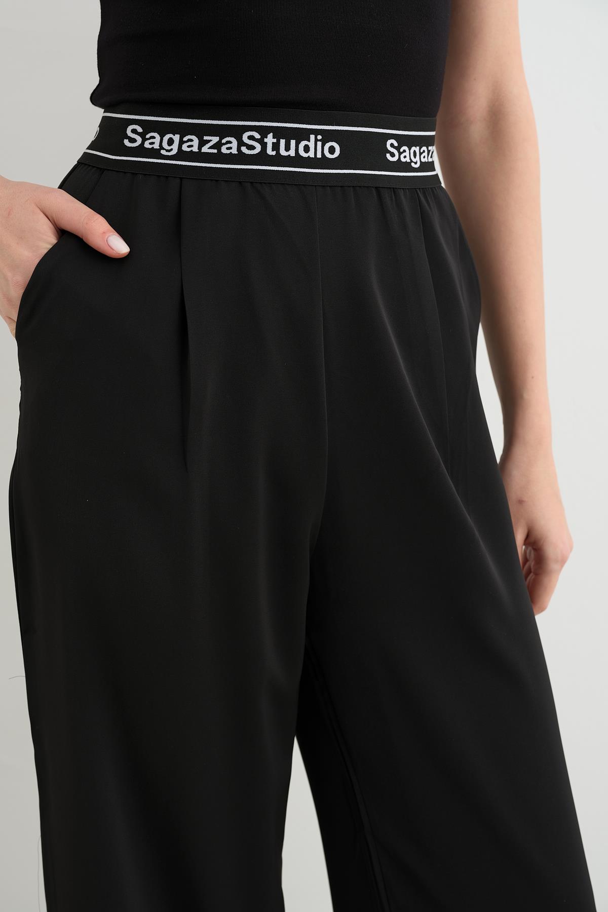 2525 BELI YAZI DETAYLI PANTOLON