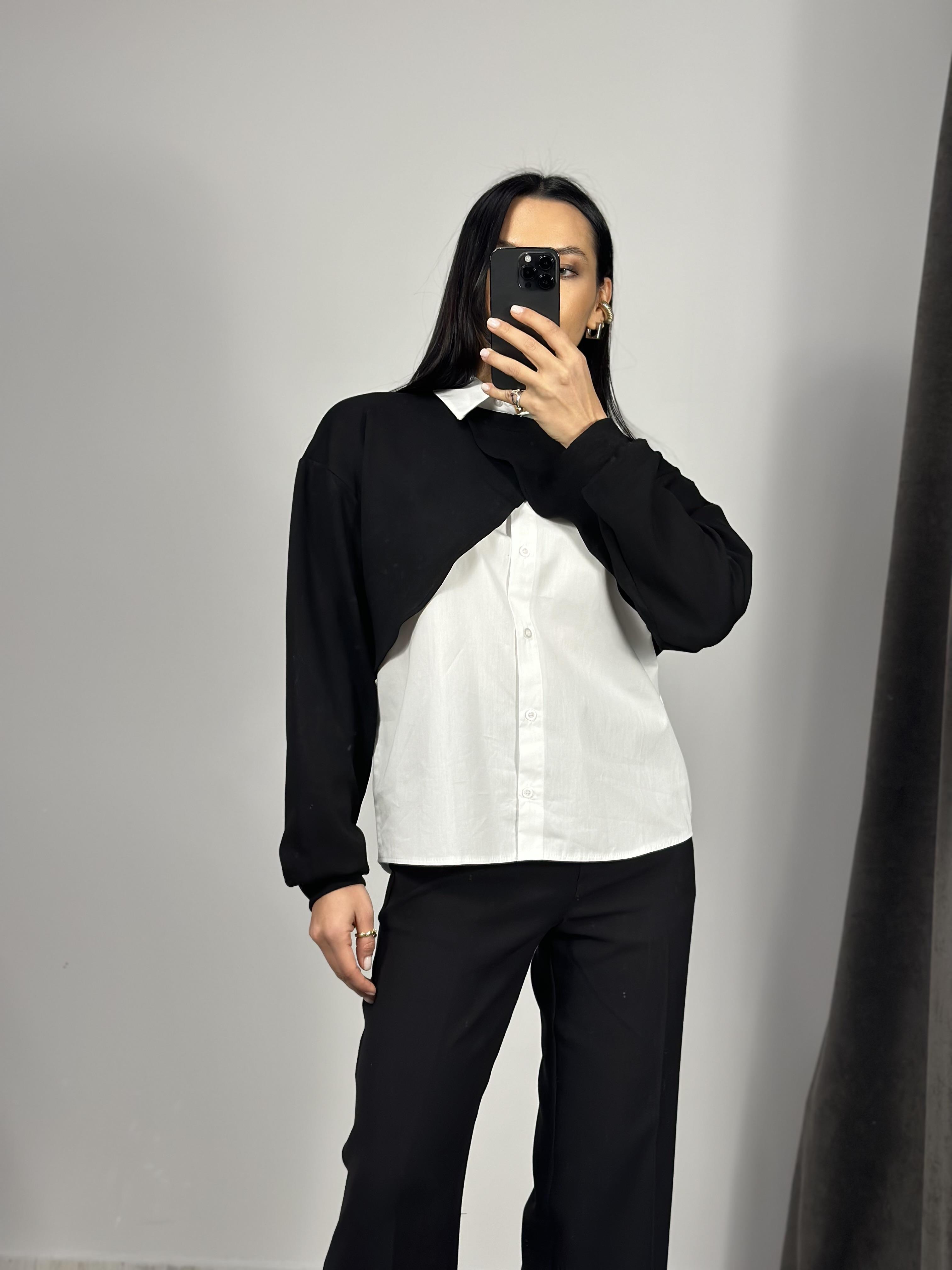 2873 BOLERO DETAYLI GOMLEK