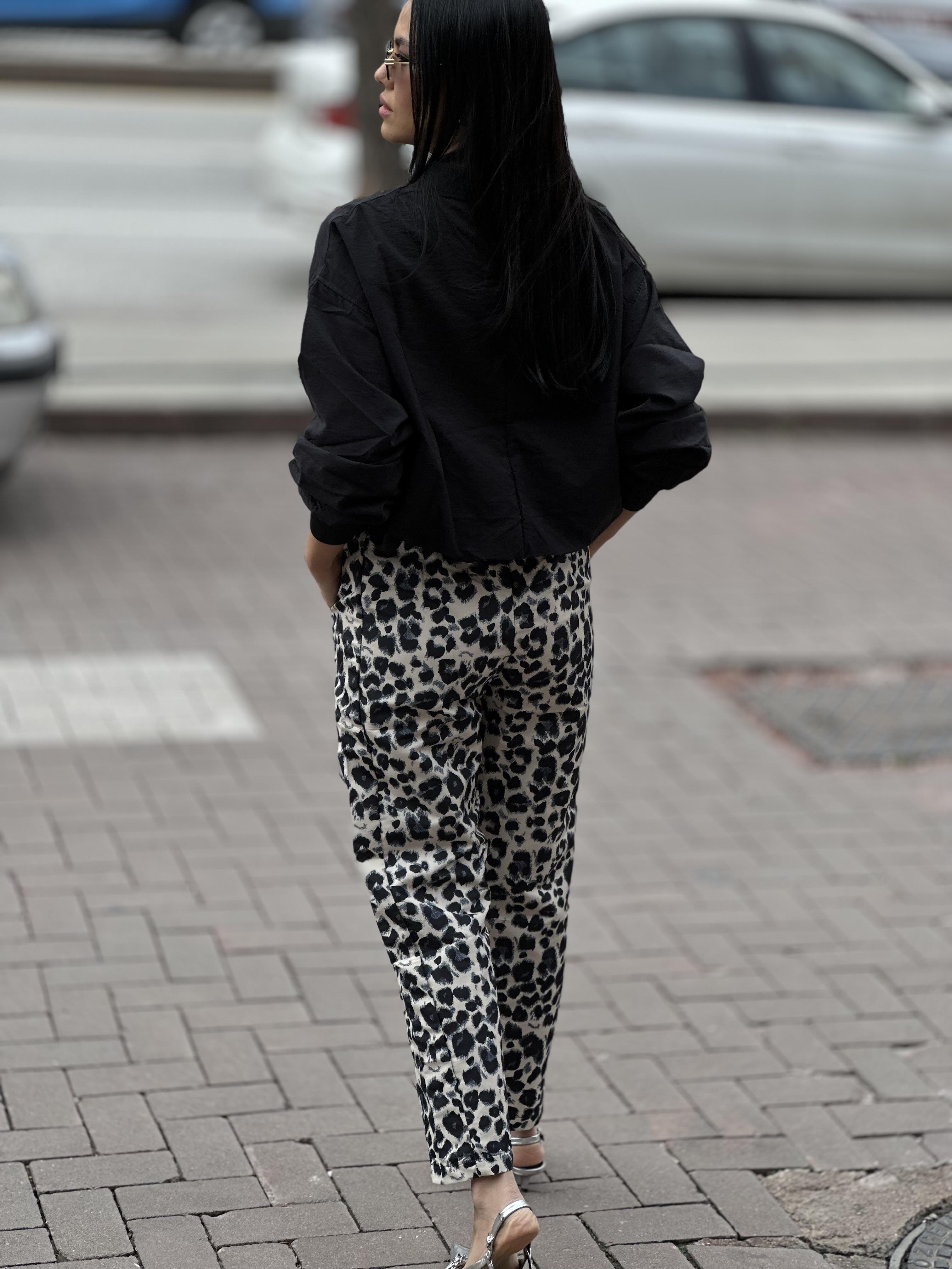 2882 - 2878 SIRTI FERMUARLI SWEAT DESENLI PANTOLON TAKIM