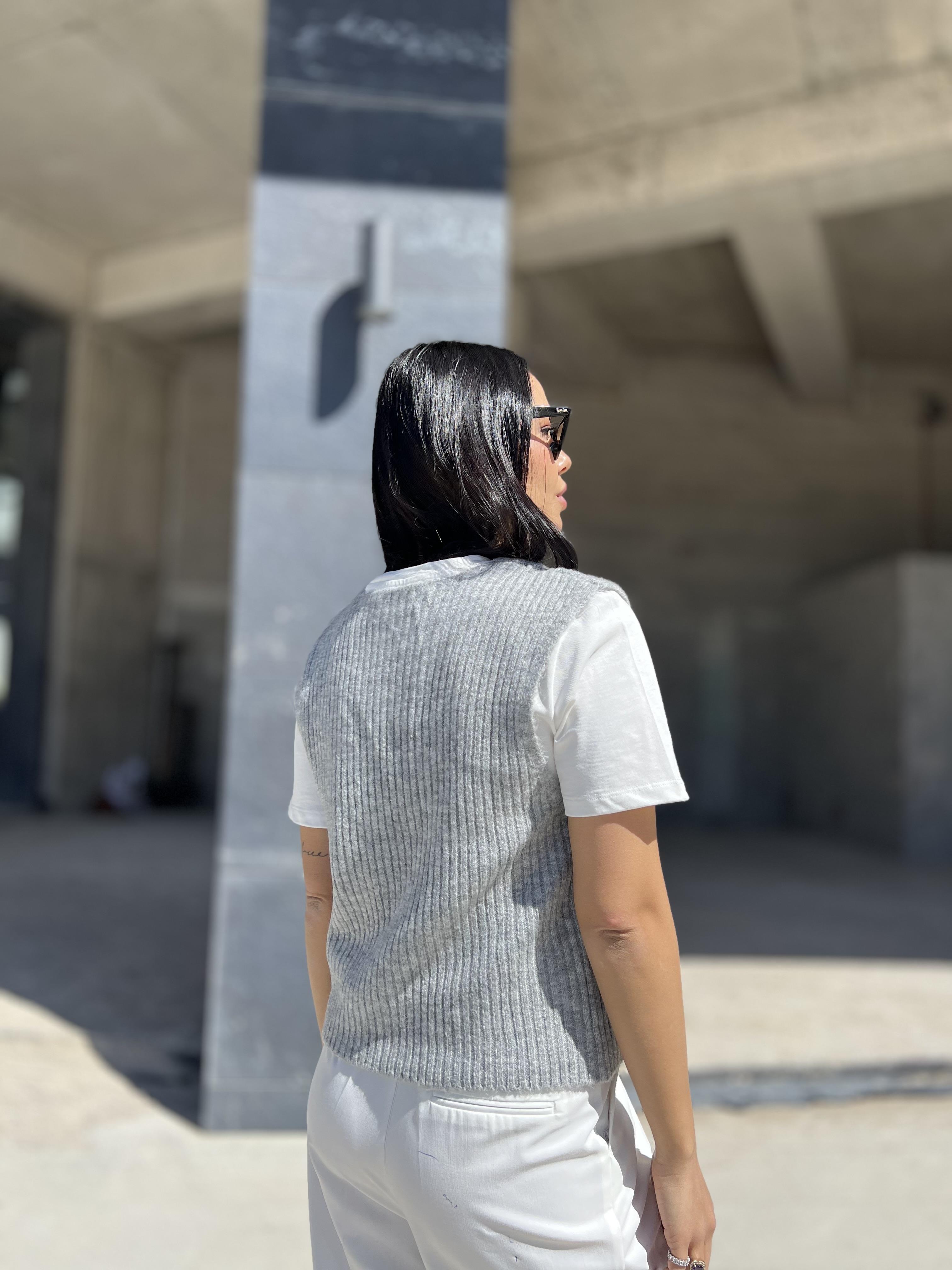 2908 SUVETER DETAYLI TSHIRT