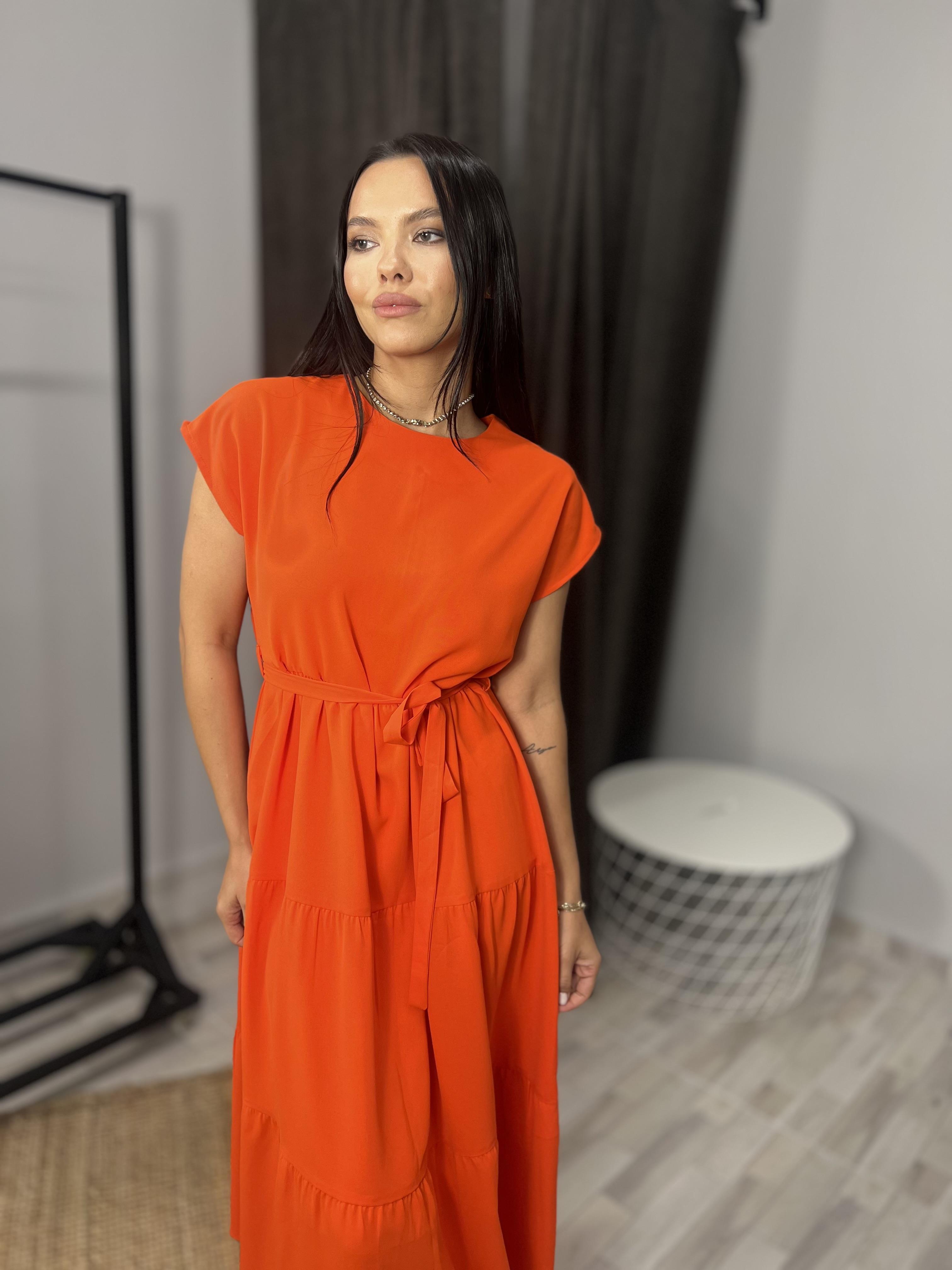 2955 SIFIR YAKA KOLSUZ ELBISE