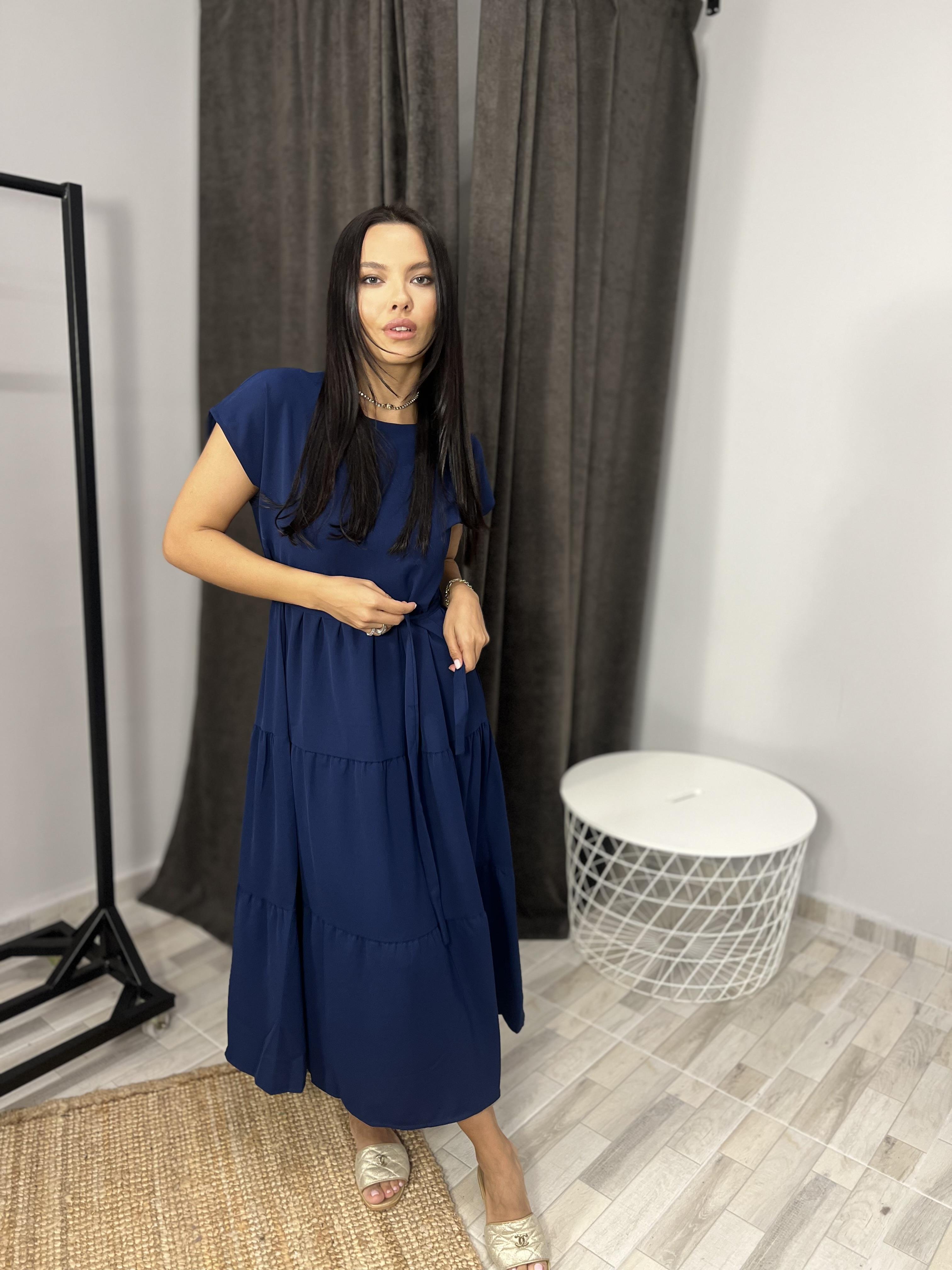 2955 SIFIR YAKA KOLSUZ ELBISE