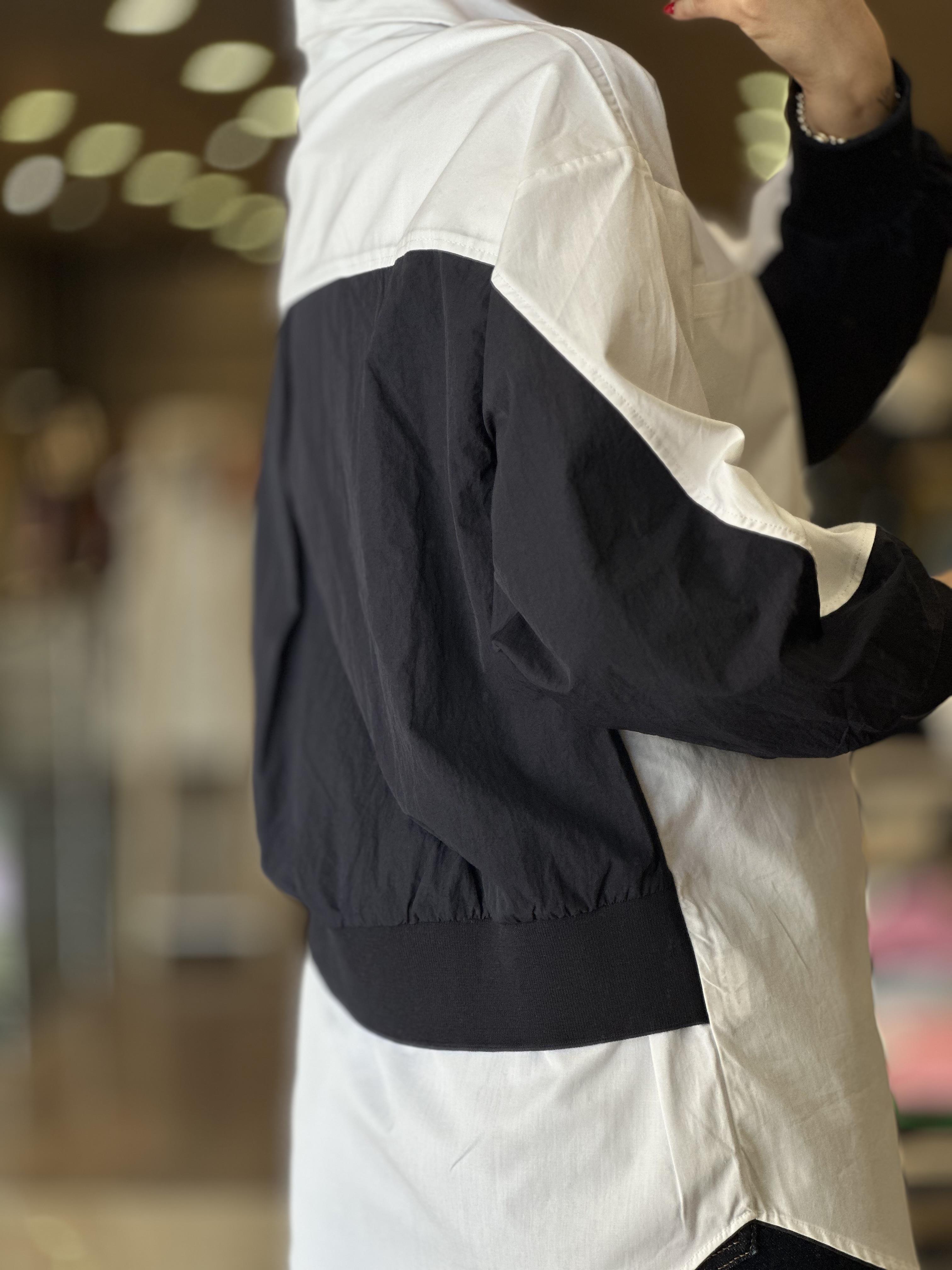 2971 COLOUR BLOCK MIXLI GOMLEK