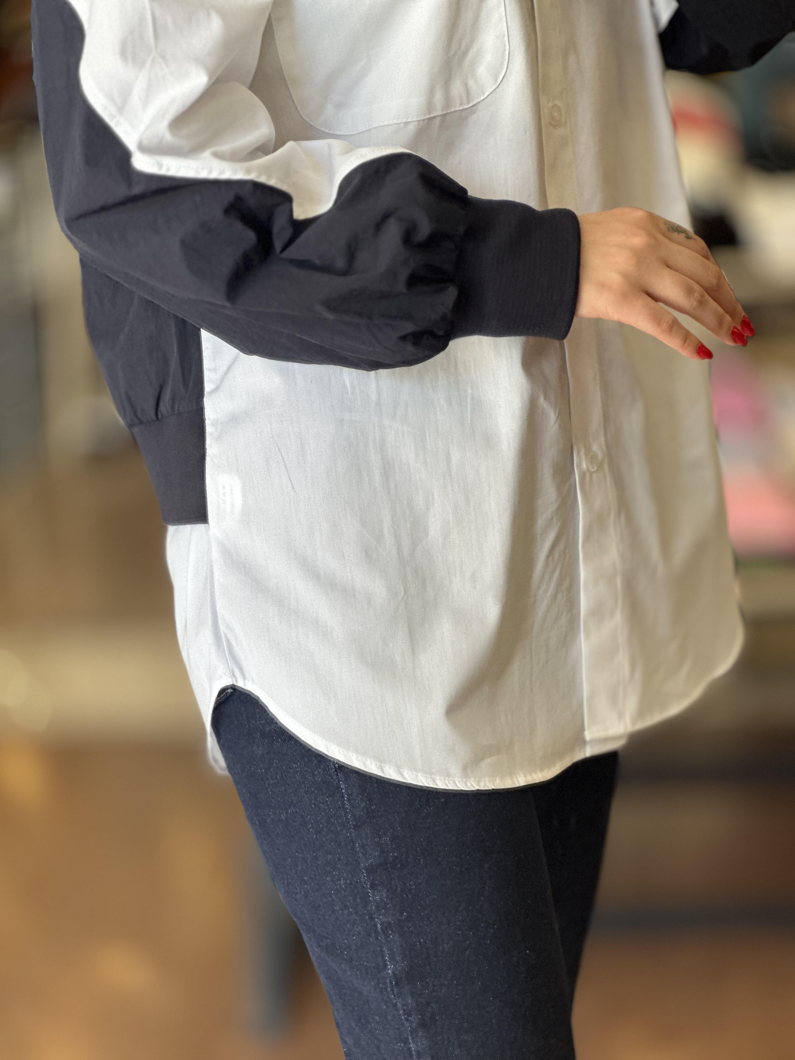 2971 COLOUR BLOCK MIXLI GOMLEK