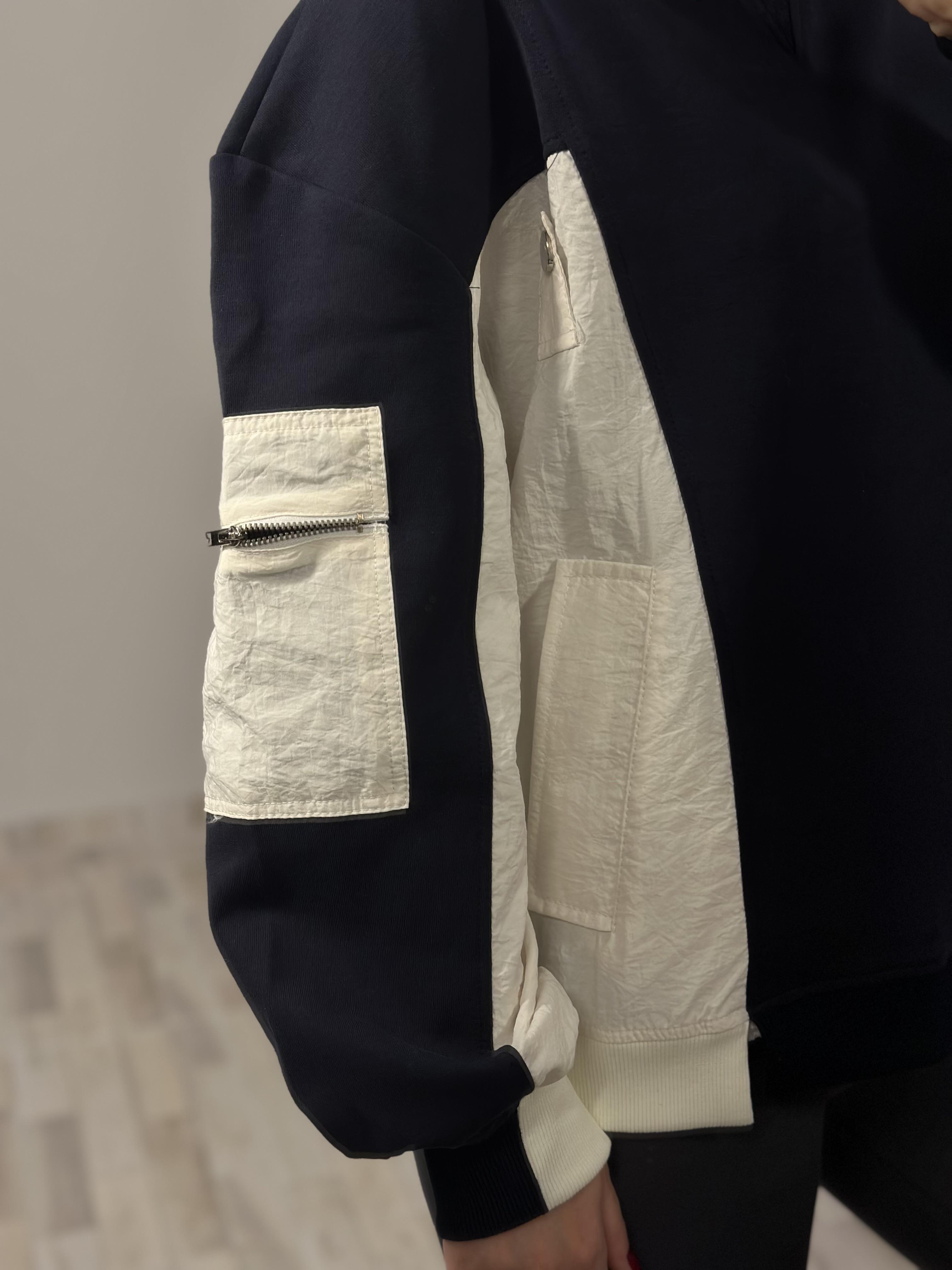 2984 TEKNIK KUMAS MIX INTERLOCK SWEAT