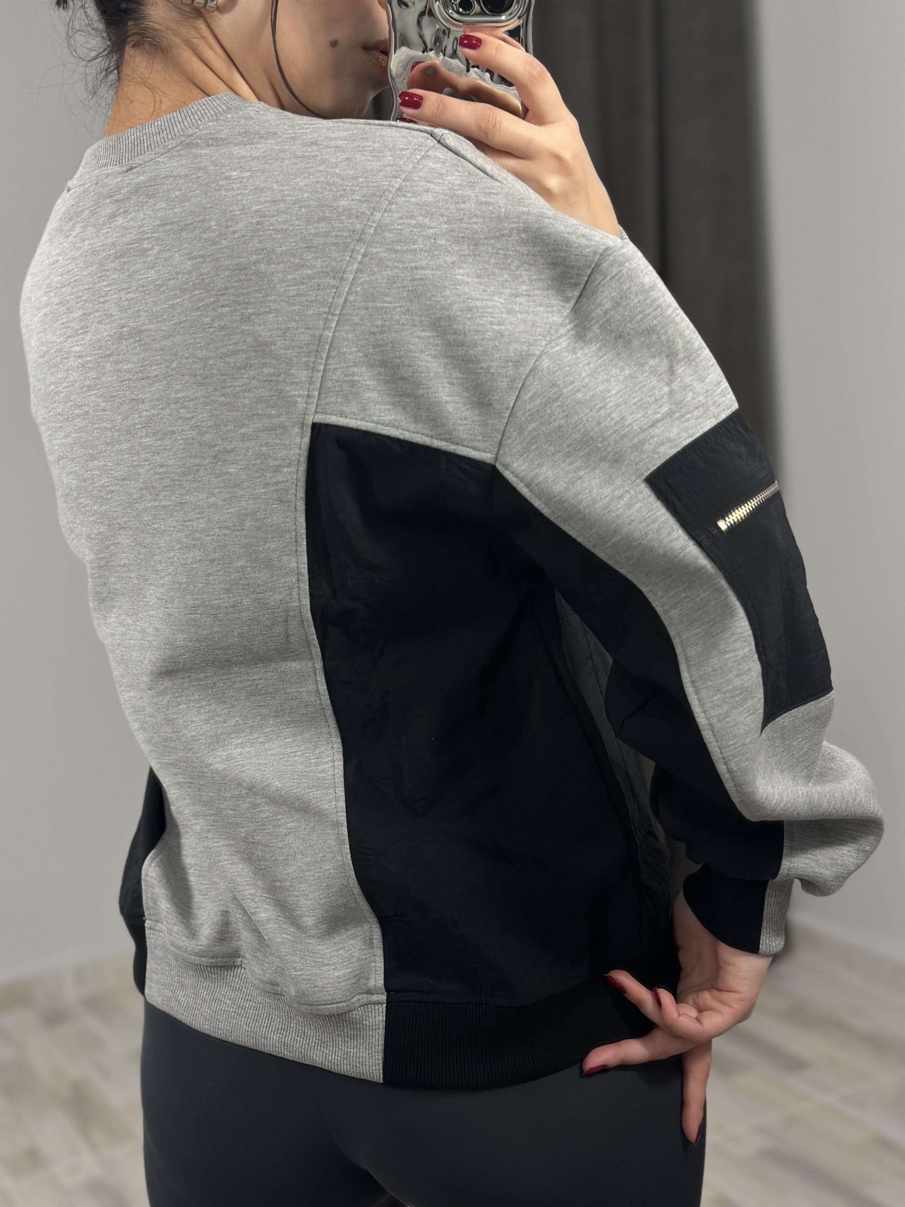 2984 TEKNIK KUMAS MIX INTERLOCK SWEAT