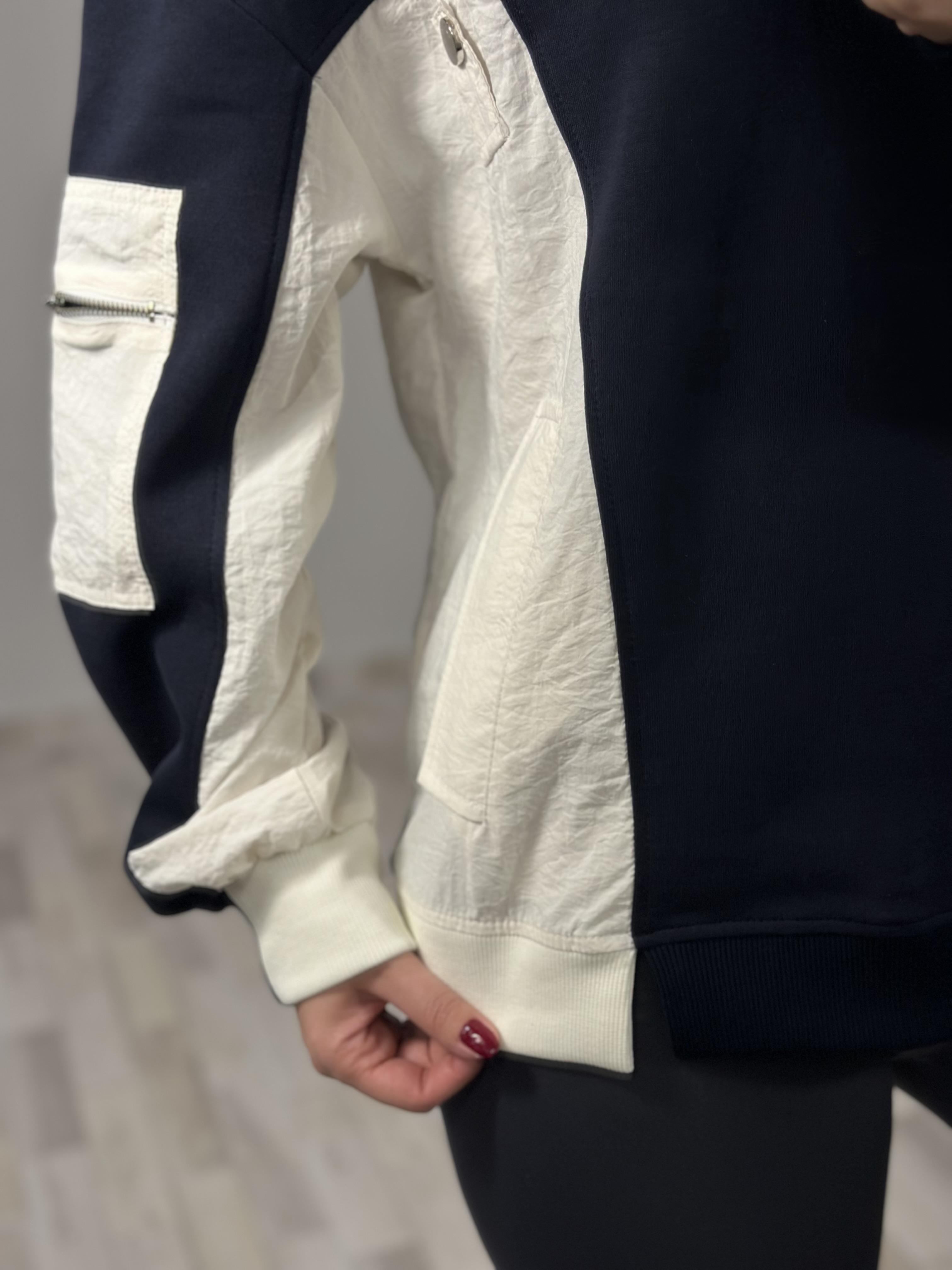 2984 TEKNIK KUMAS MIX INTERLOCK SWEAT