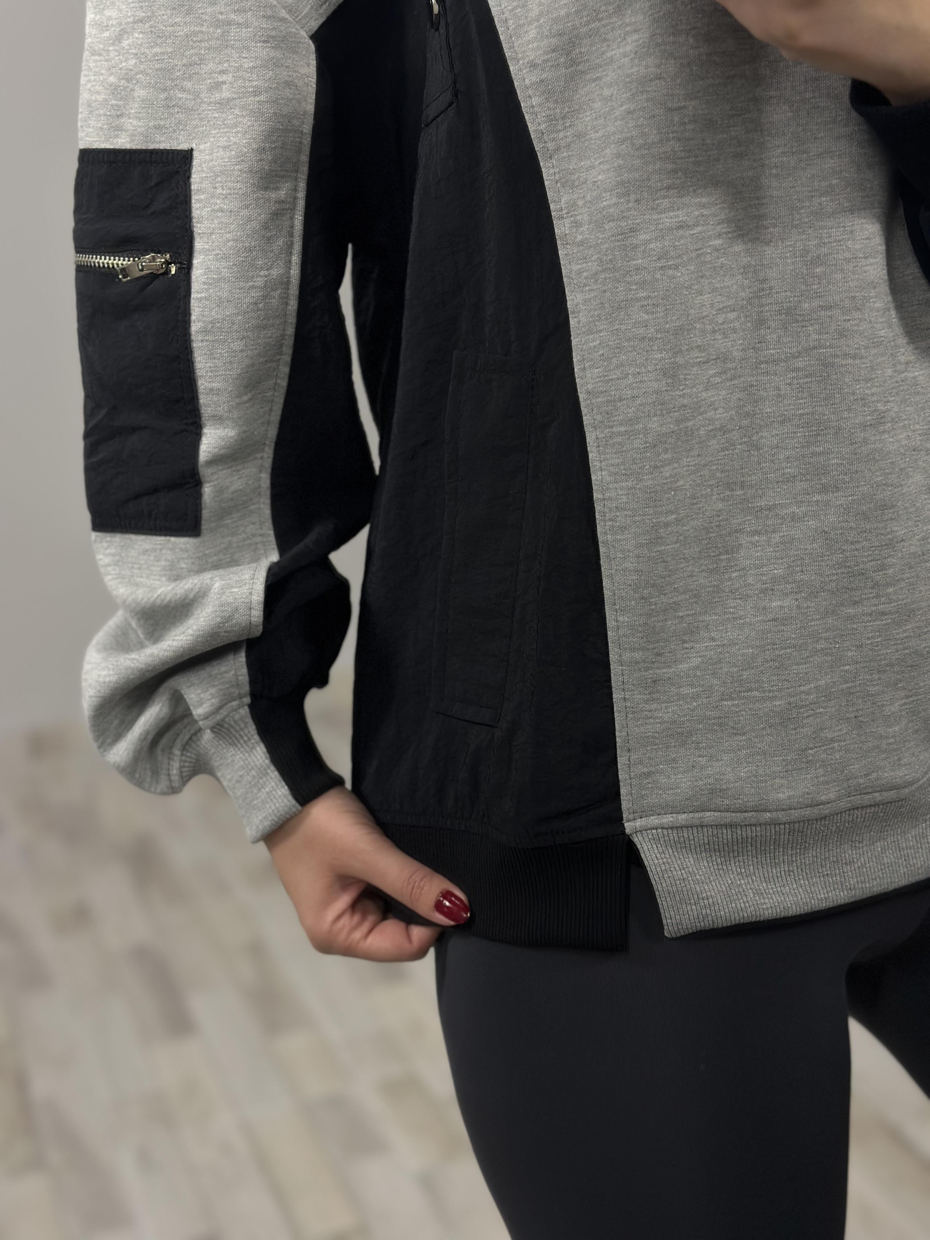 2984 TEKNIK KUMAS MIX INTERLOCK SWEAT