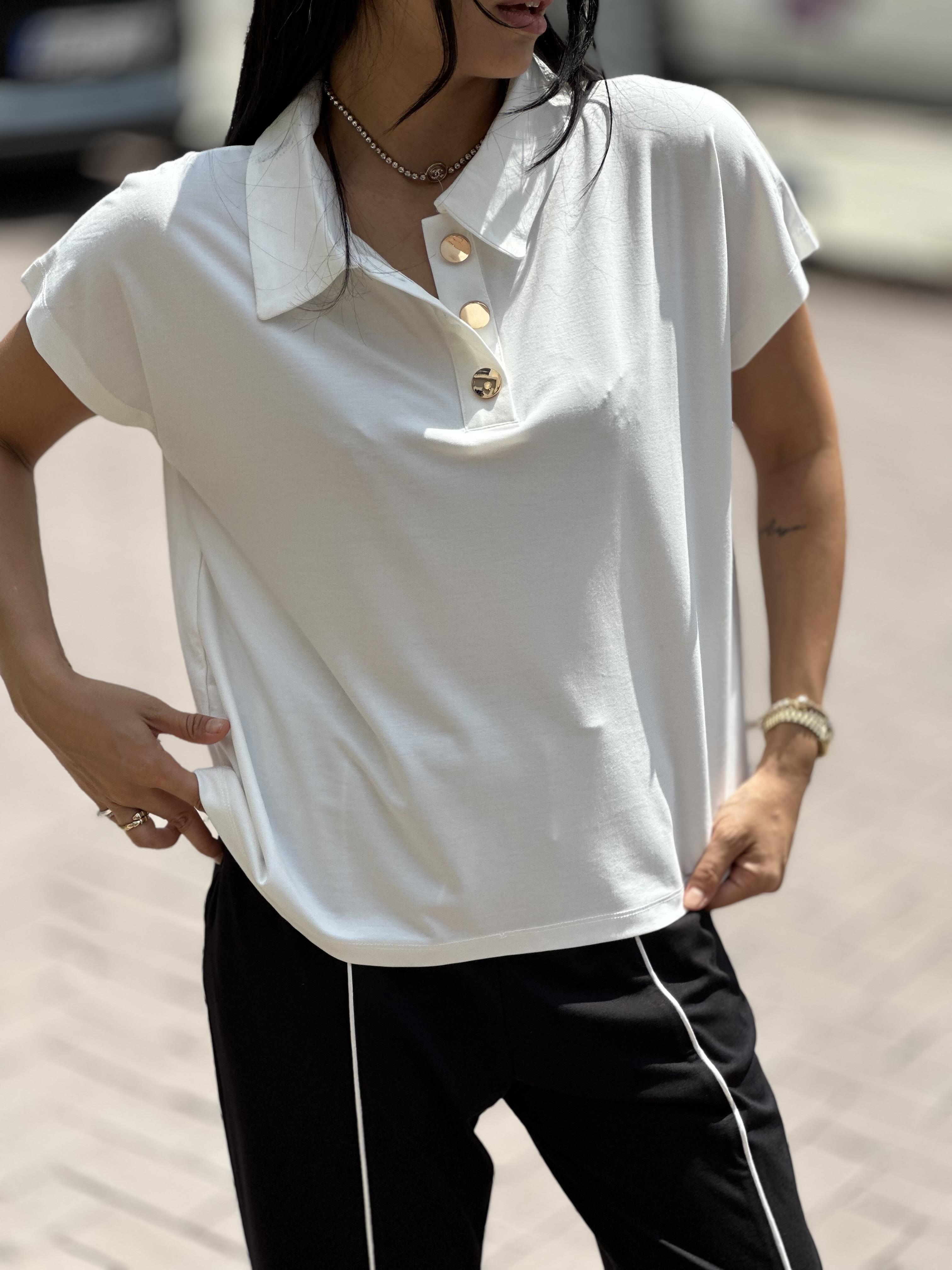3002 POLO YAKA MODAL TSHIRT