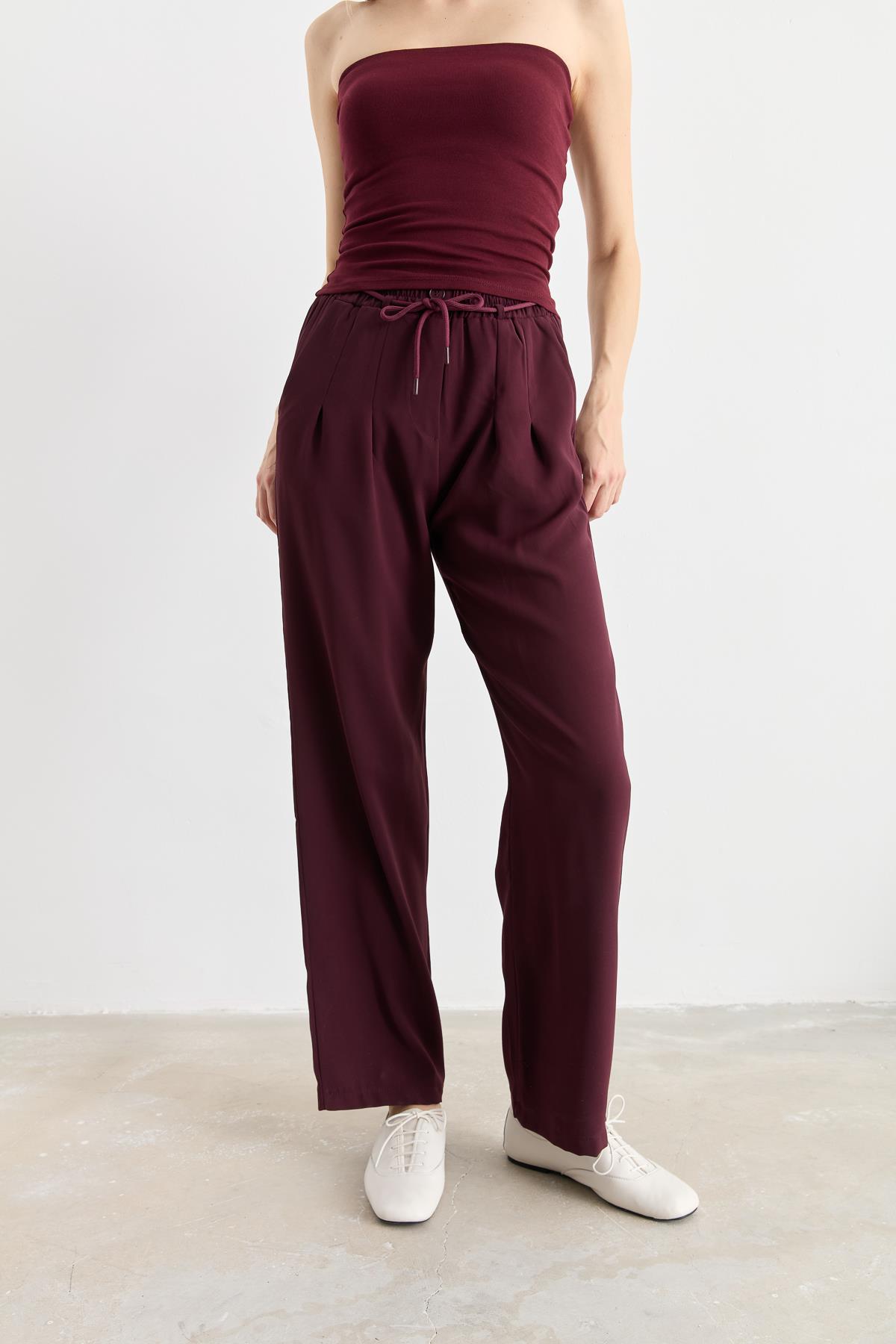 3031 LINDA TWILL PALAZZO PANTOLON