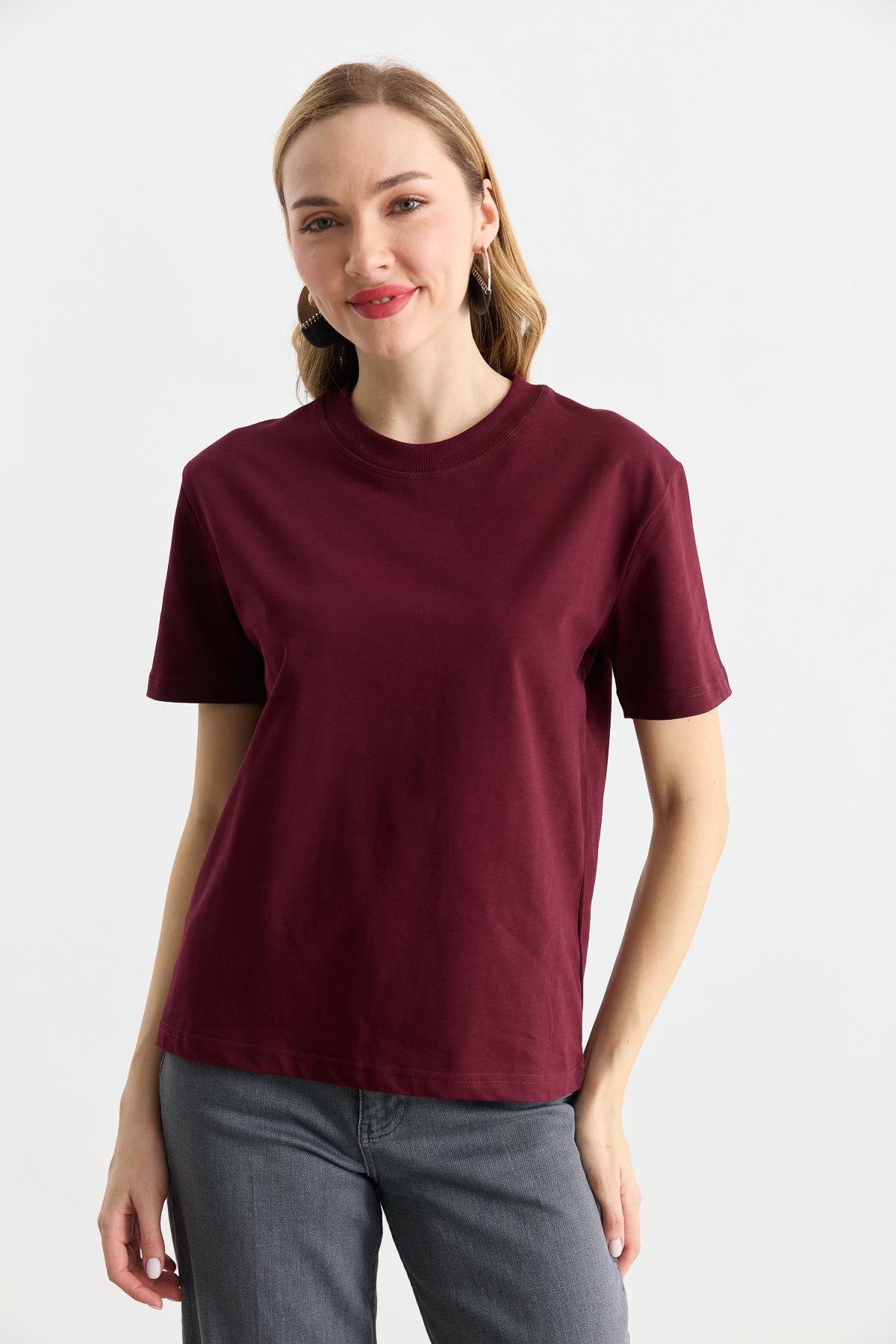 30312 DEKORATIF DIKISLI TSHIRT