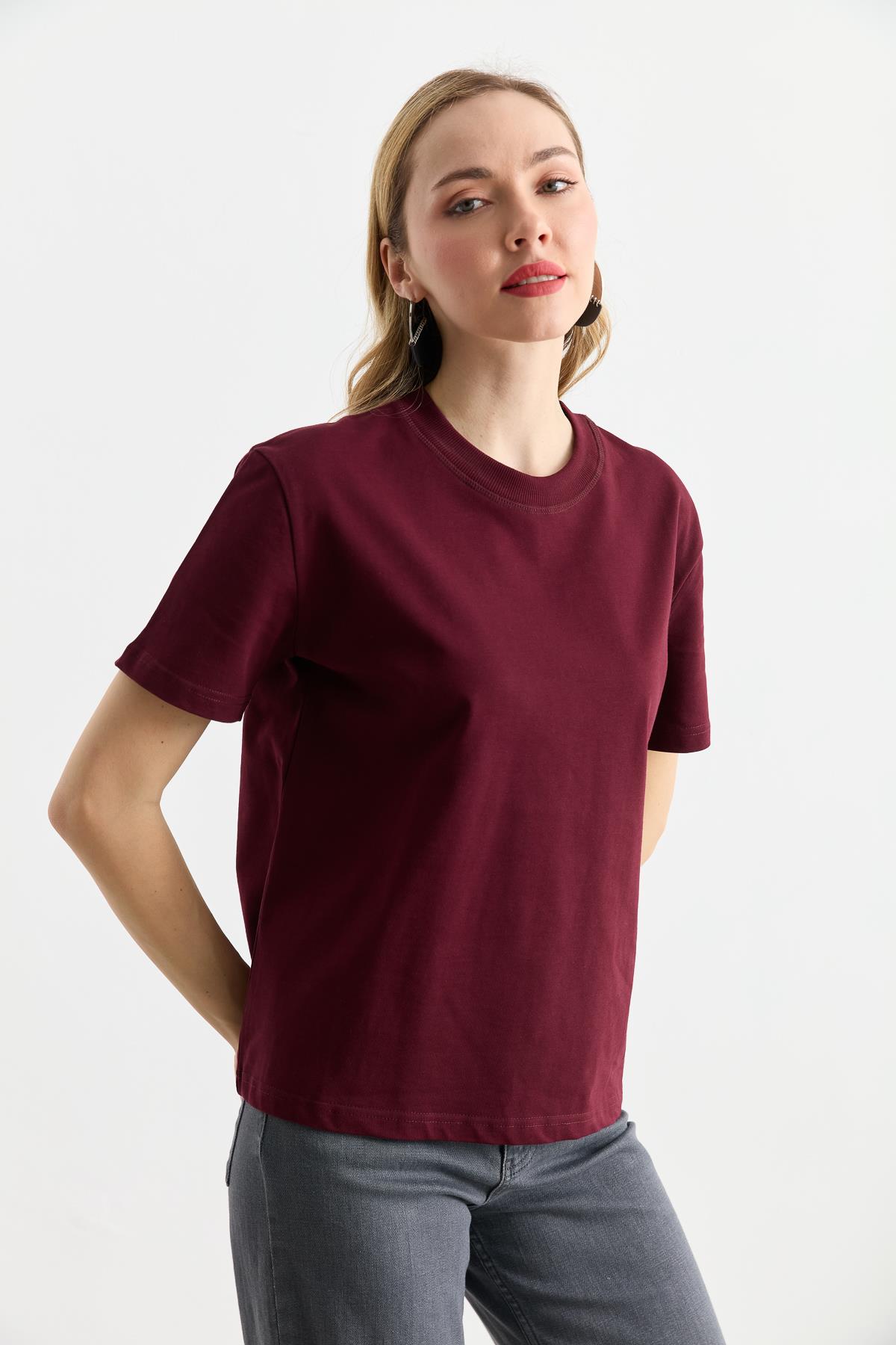 30312 DEKORATIF DIKISLI TSHIRT