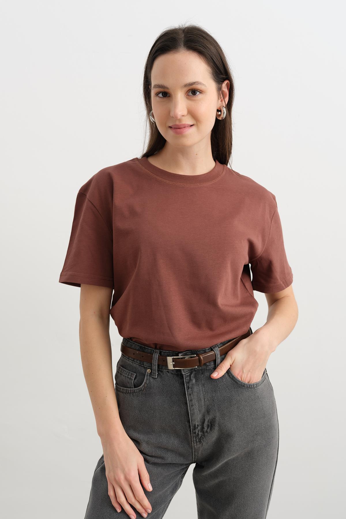 30312 DEKORATIF DIKISLI TSHIRT