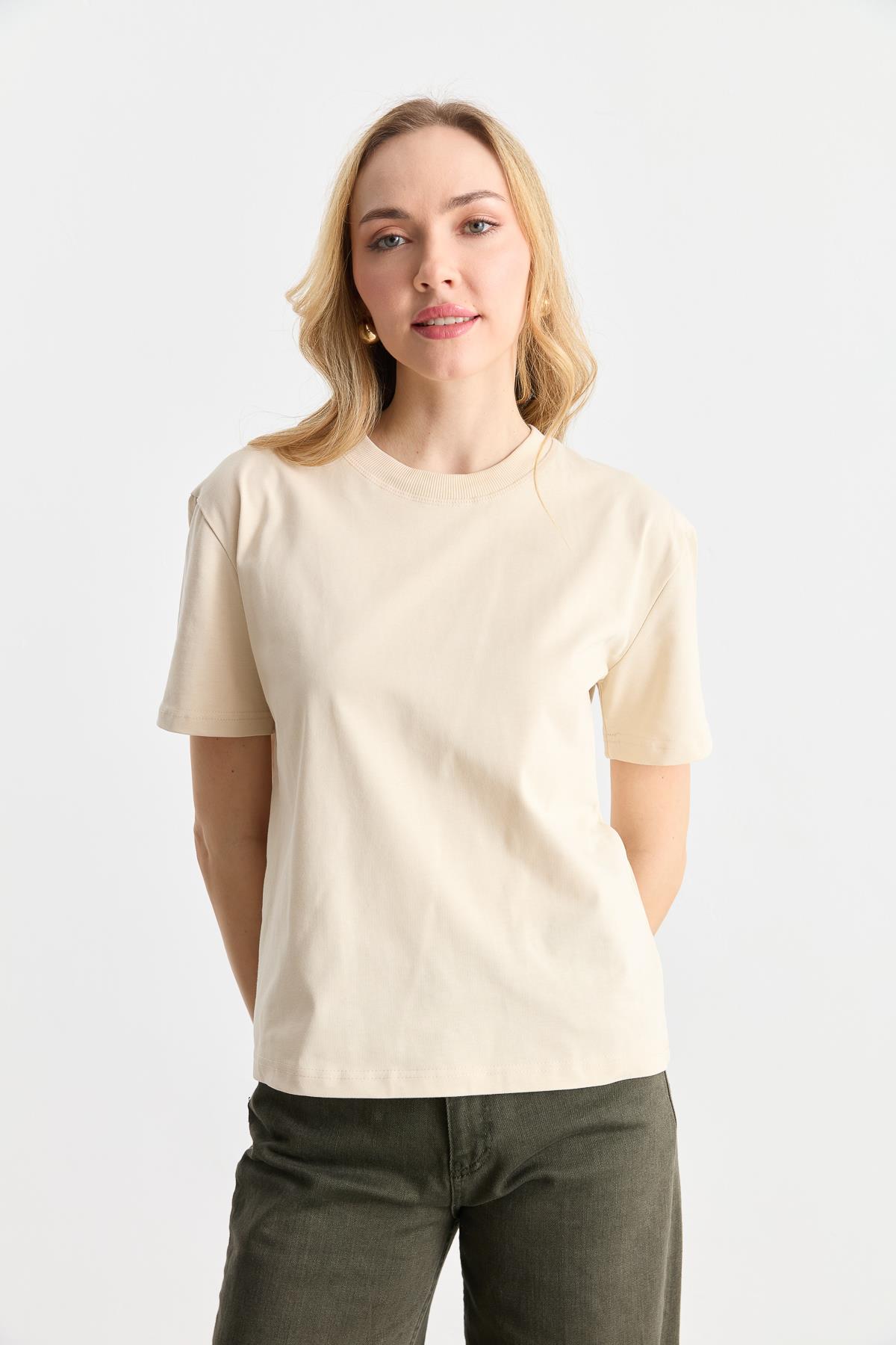 30312 DEKORATIF DIKISLI TSHIRT