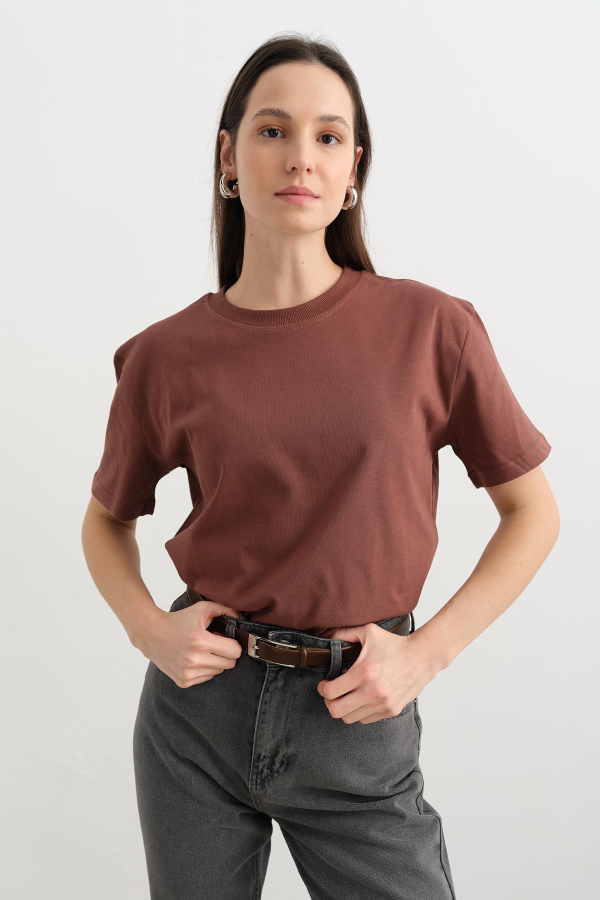 30312 DEKORATIF DIKISLI TSHIRT