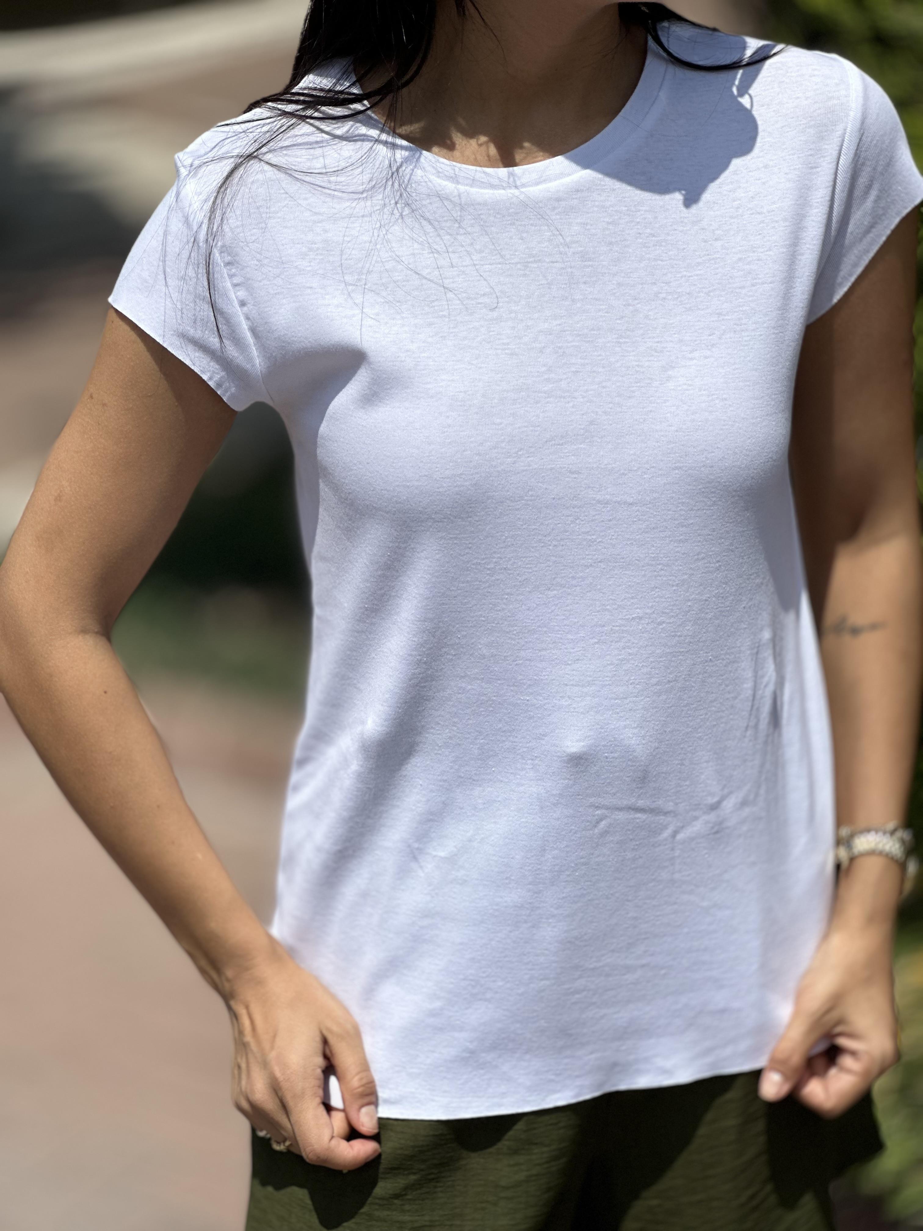 30719 BISIKLET YAKA TSHIRT