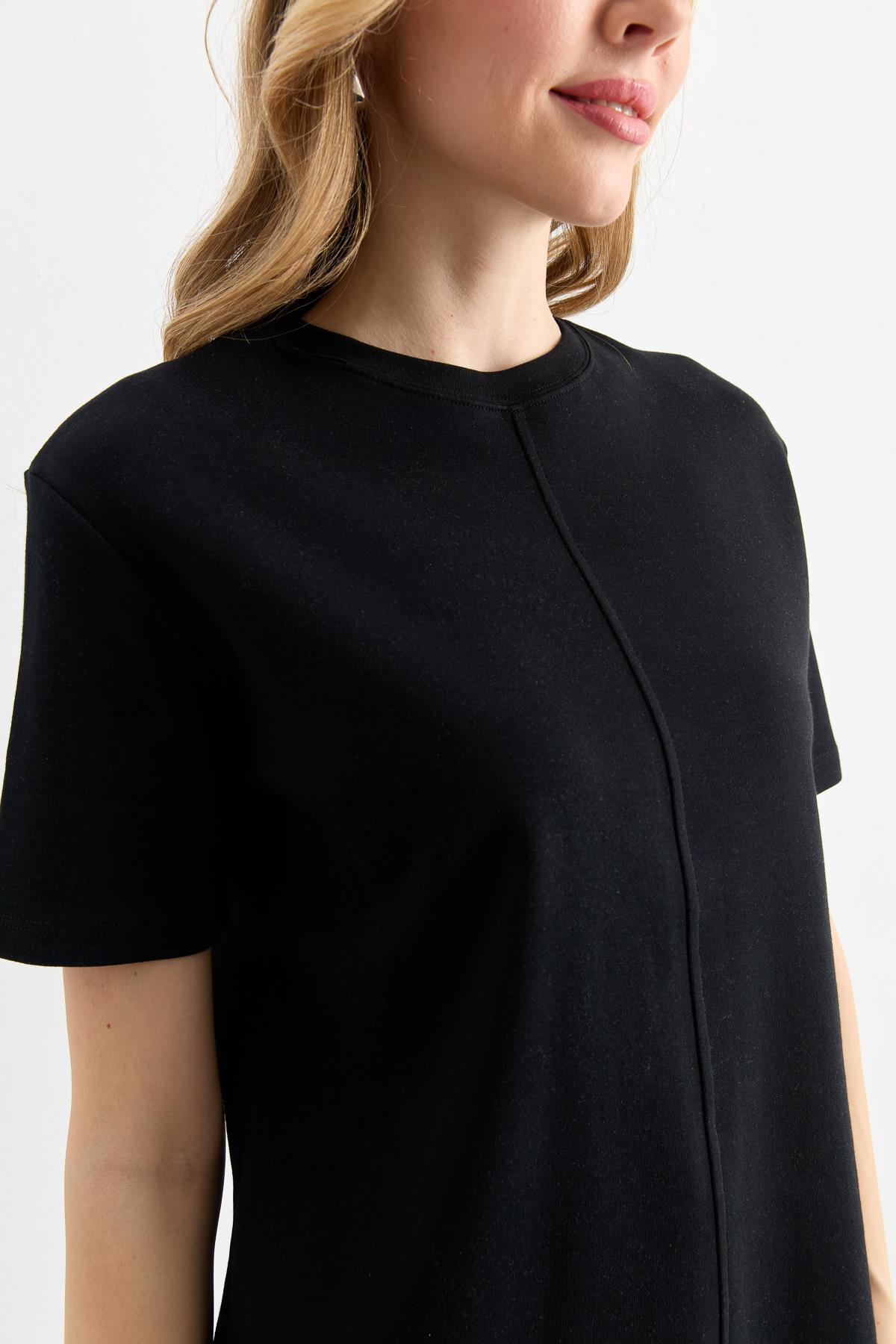 31218 DIKIS DETAYLI TSHIRT