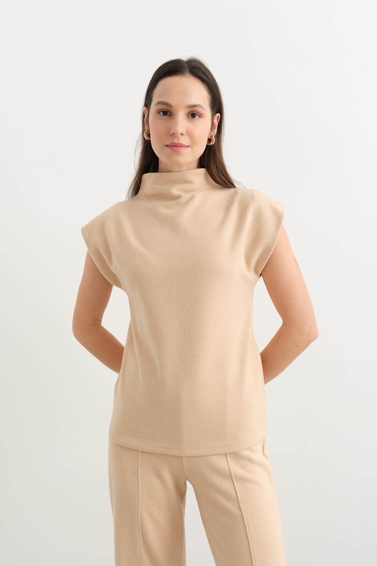 31342 YUMUSAK DOKULU ORME SUVETER