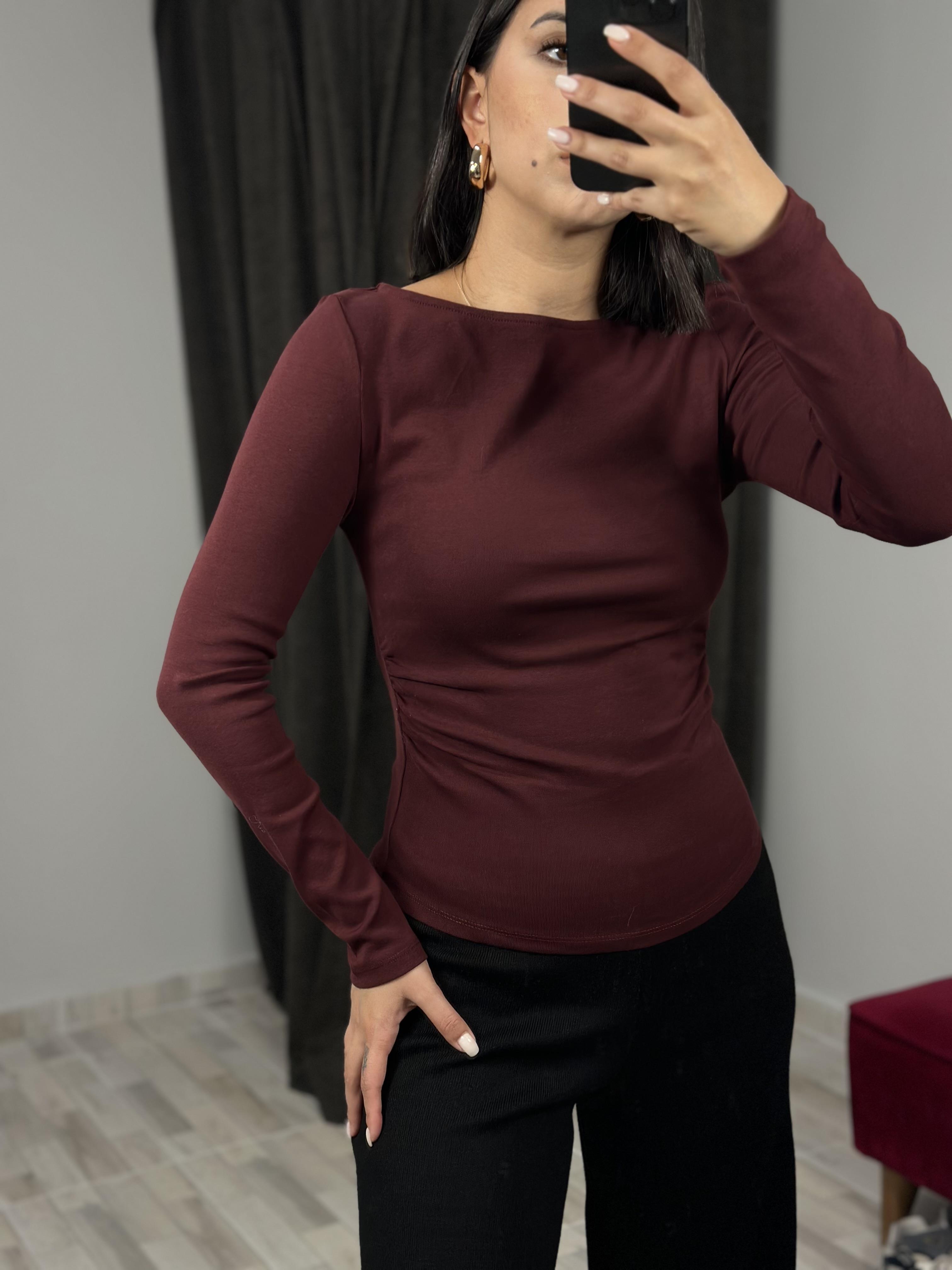 31401 BUZGULU KAYIK YAKA TOP