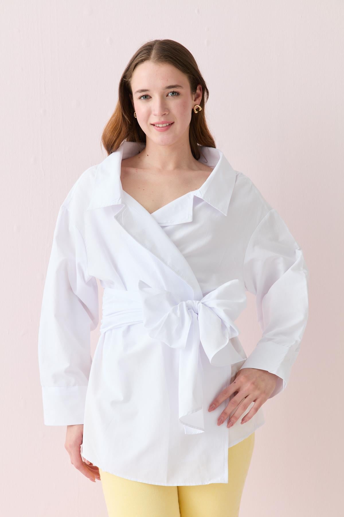 3165 ACIK YAKA GOMLEK