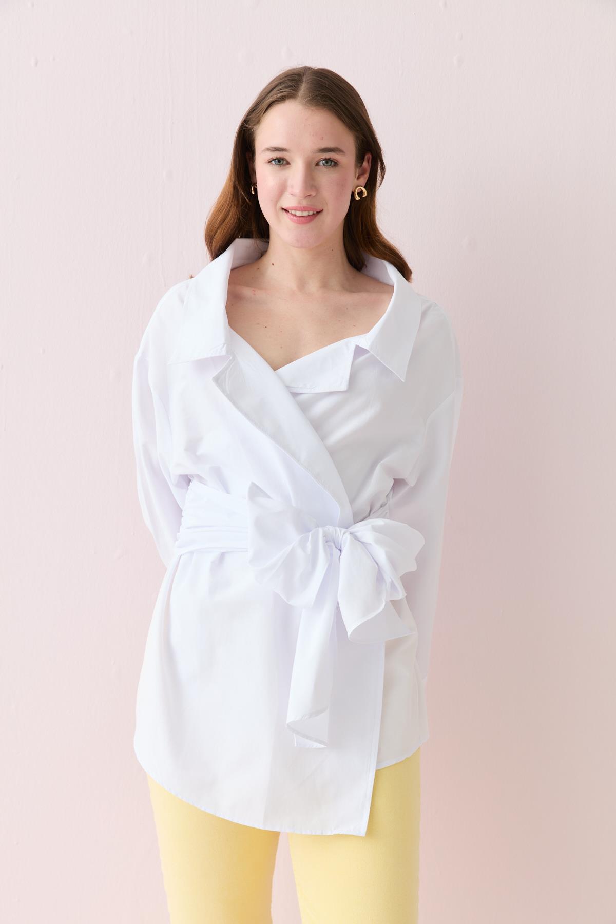 3165 ACIK YAKA GOMLEK