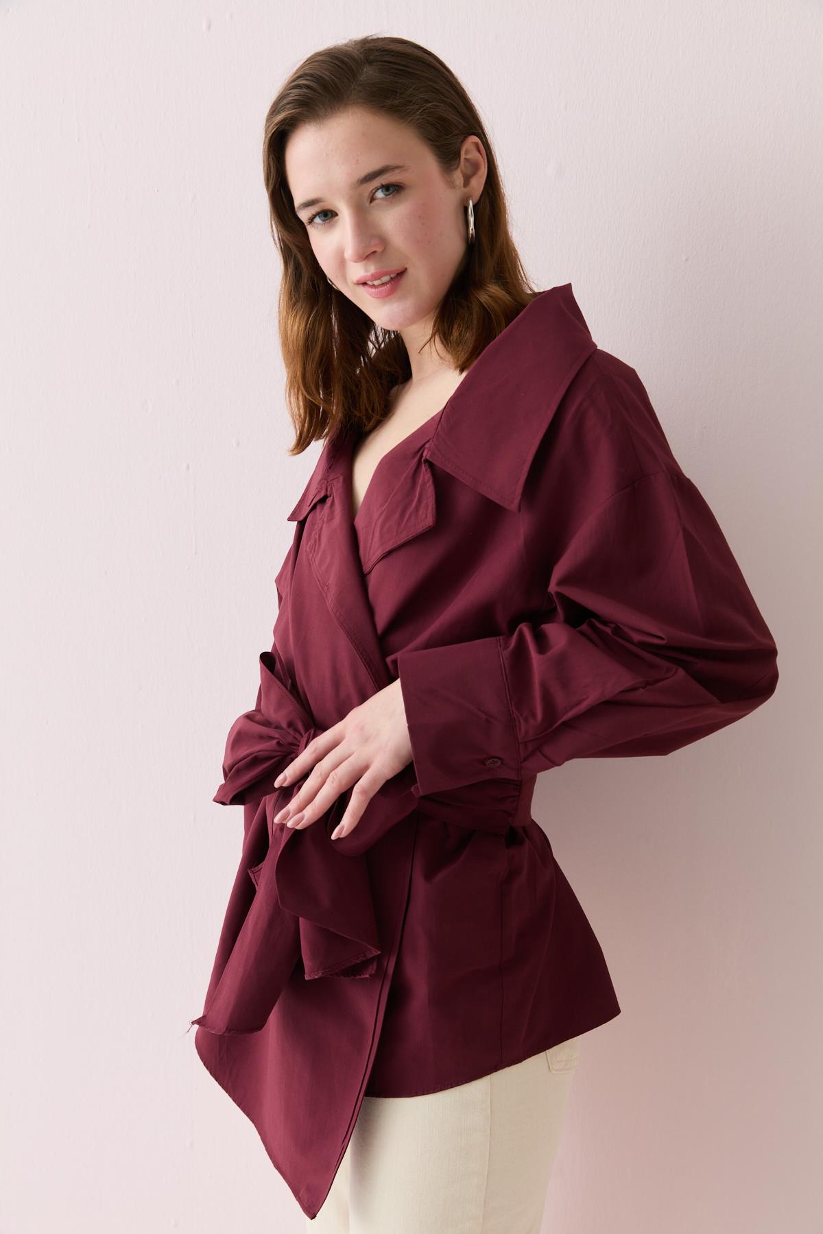 3165 ACIK YAKA GOMLEK