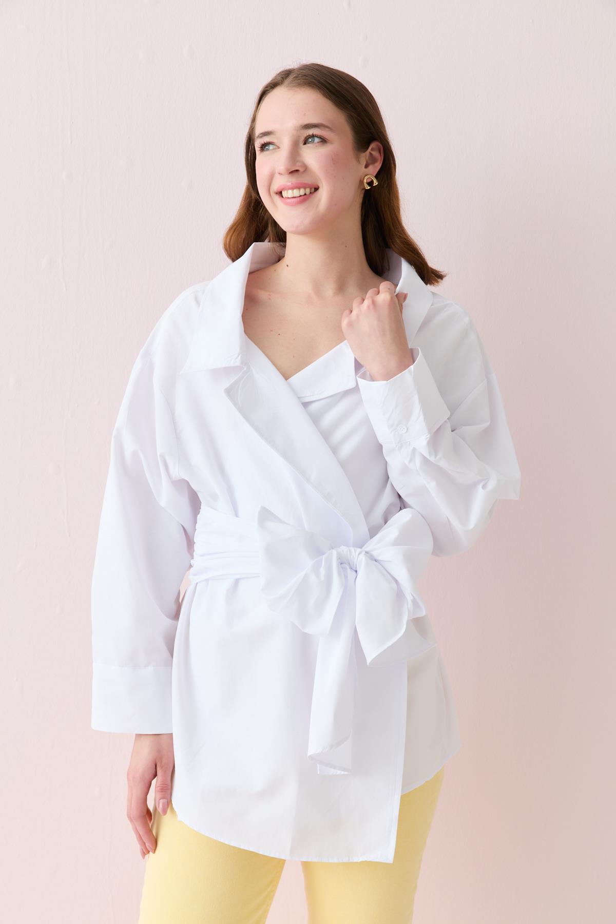 3165 ACIK YAKA GOMLEK