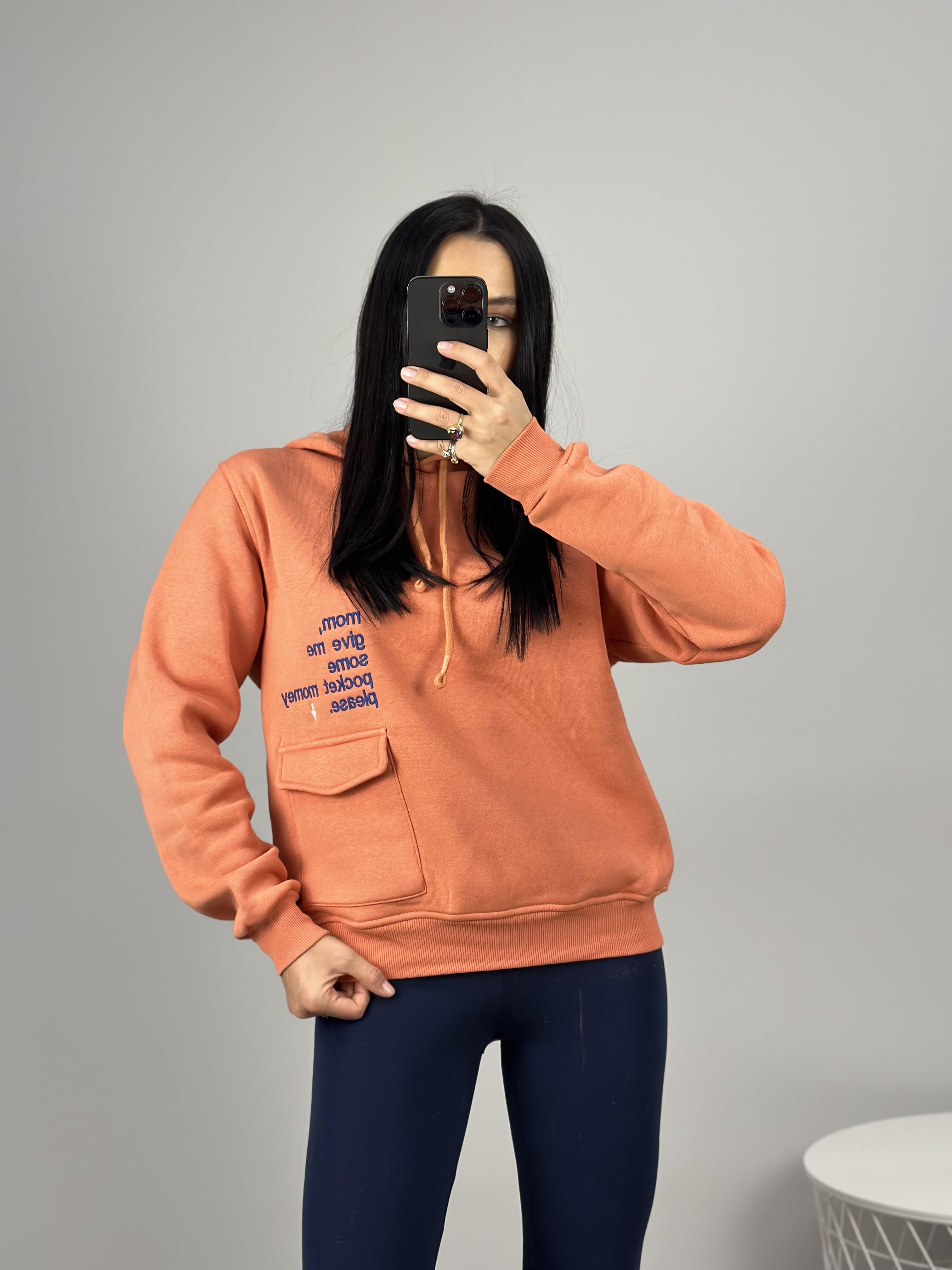 3931 CEP DETAYLI SWEAT
