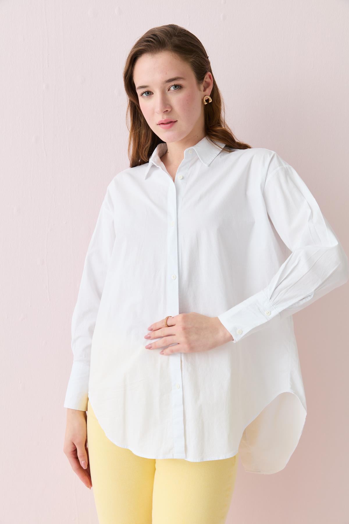 4336 ARKASI BAGLAMALI GOMLEK