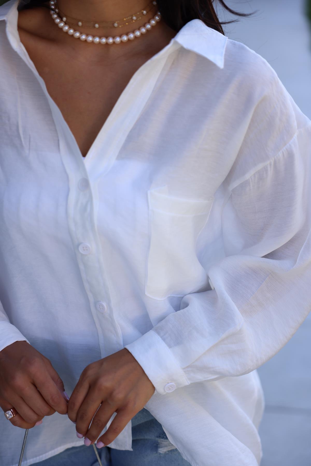 4612 OMZU DUSUK OVERSIZE GOMLEK