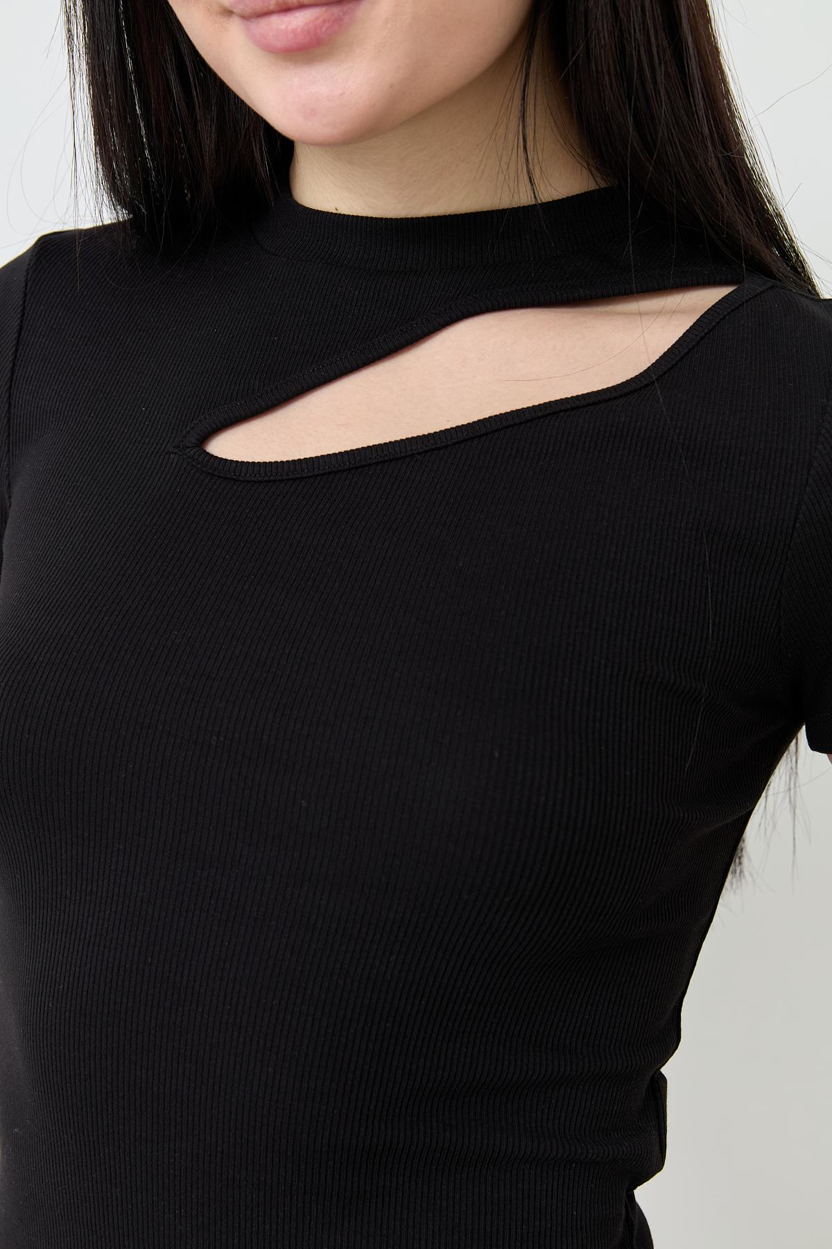 4693 KISA KOL ONU ACIK BLUZ