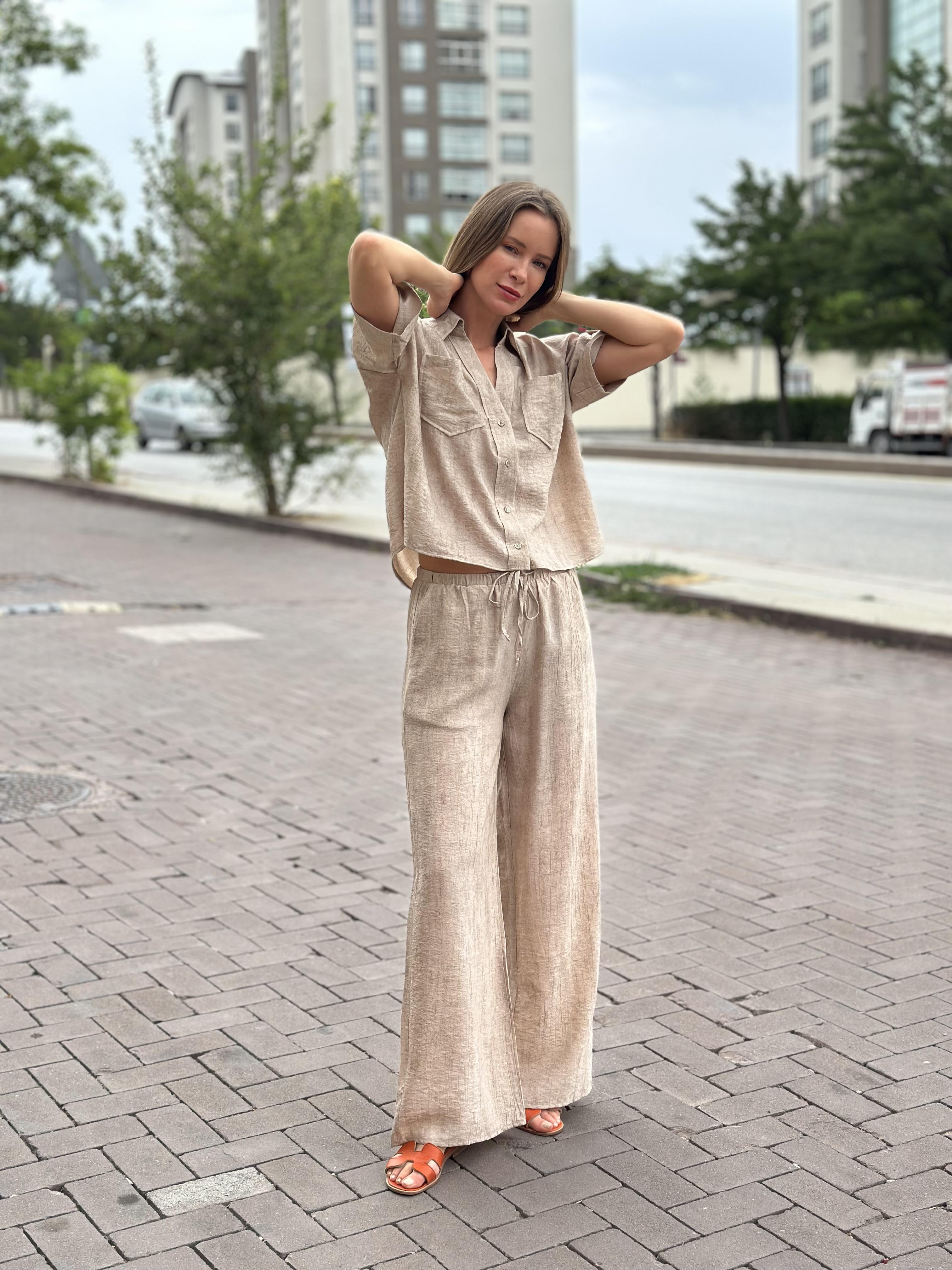 5191-16855 GOMLEK PANTOLON TAKIM