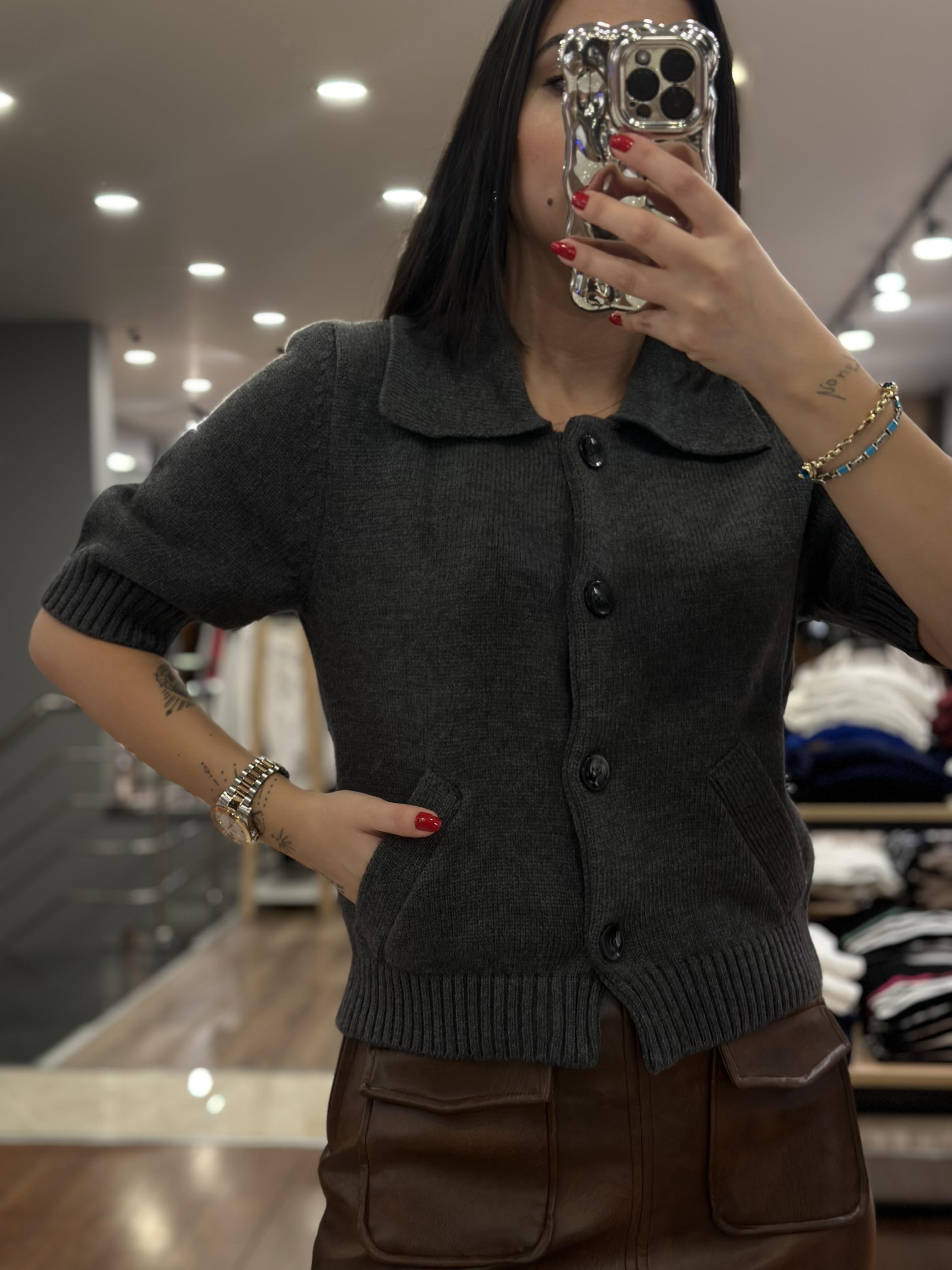 60285 POLO YAKA DUGMELI CEPLI TRIKO HIRKA