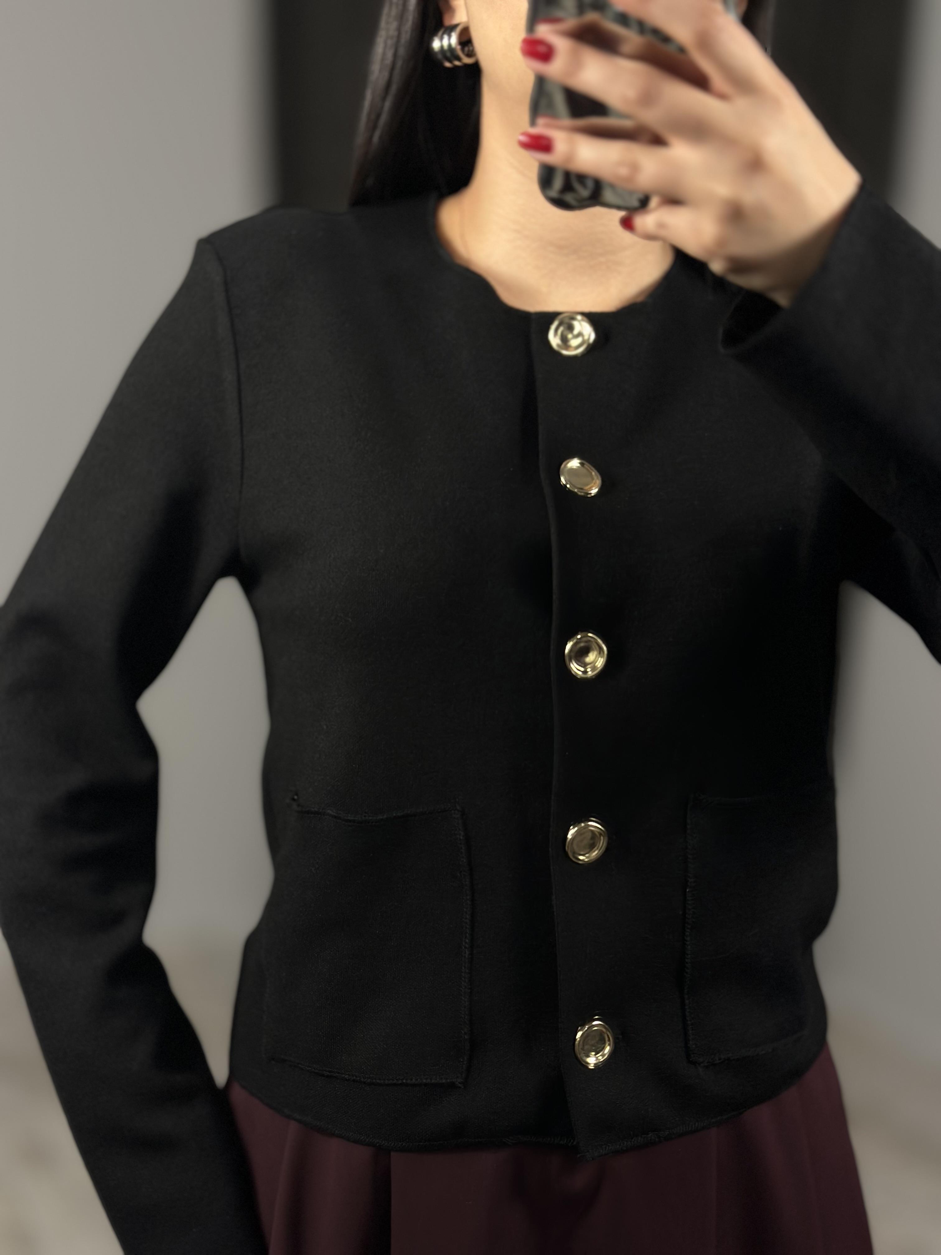 60411 DUGME DETAYLI CEPLI HIRKA