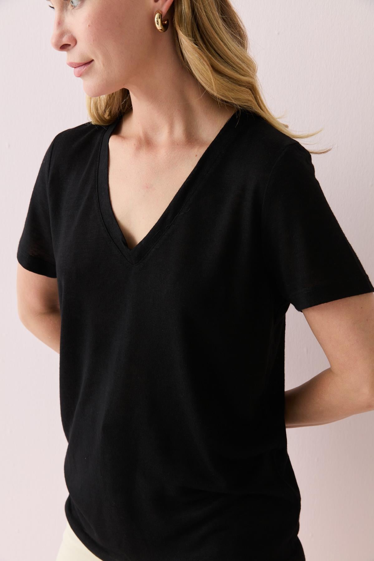 6201 V YAKA TSHIRT