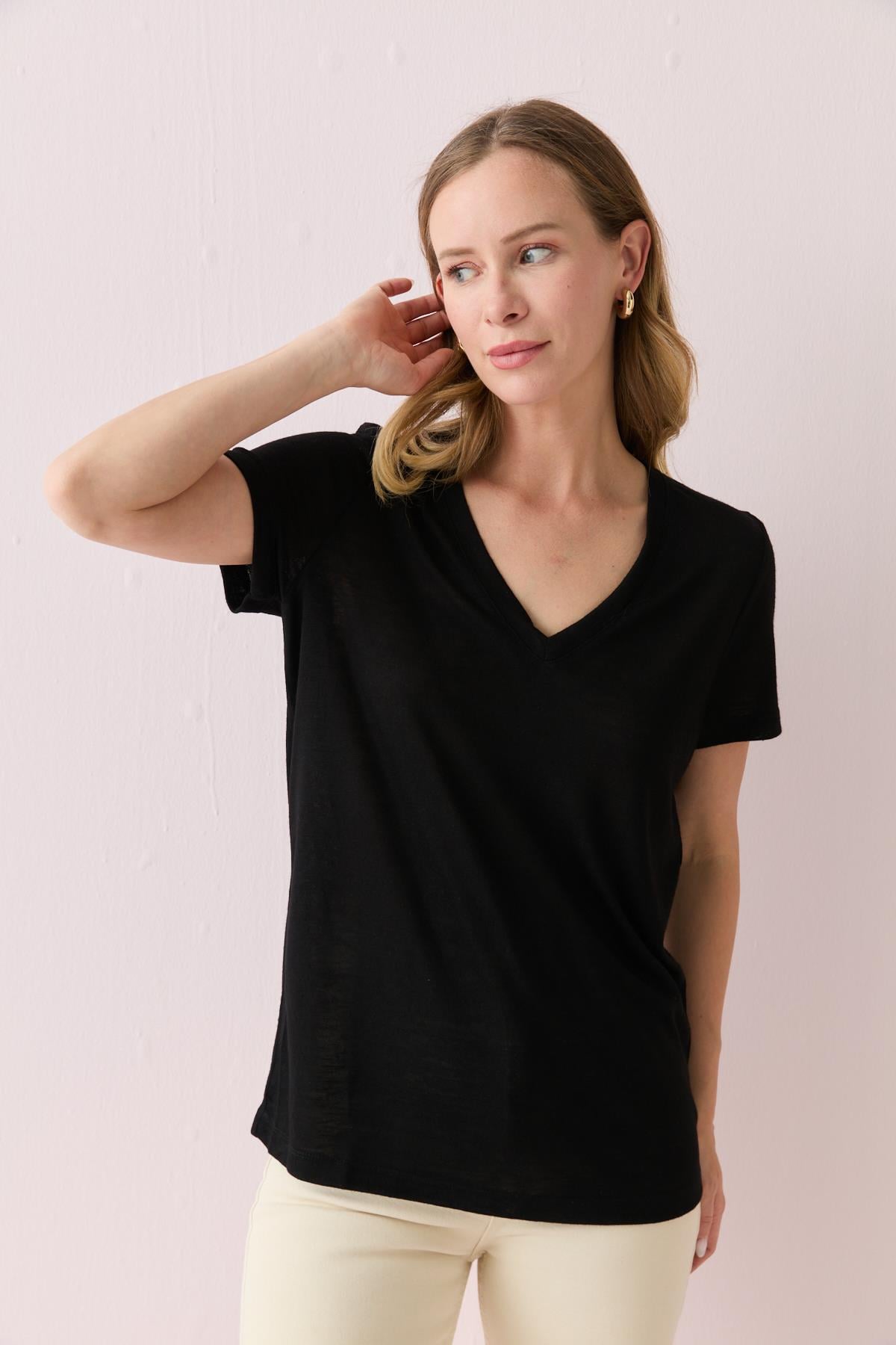 6201 V YAKA TSHIRT