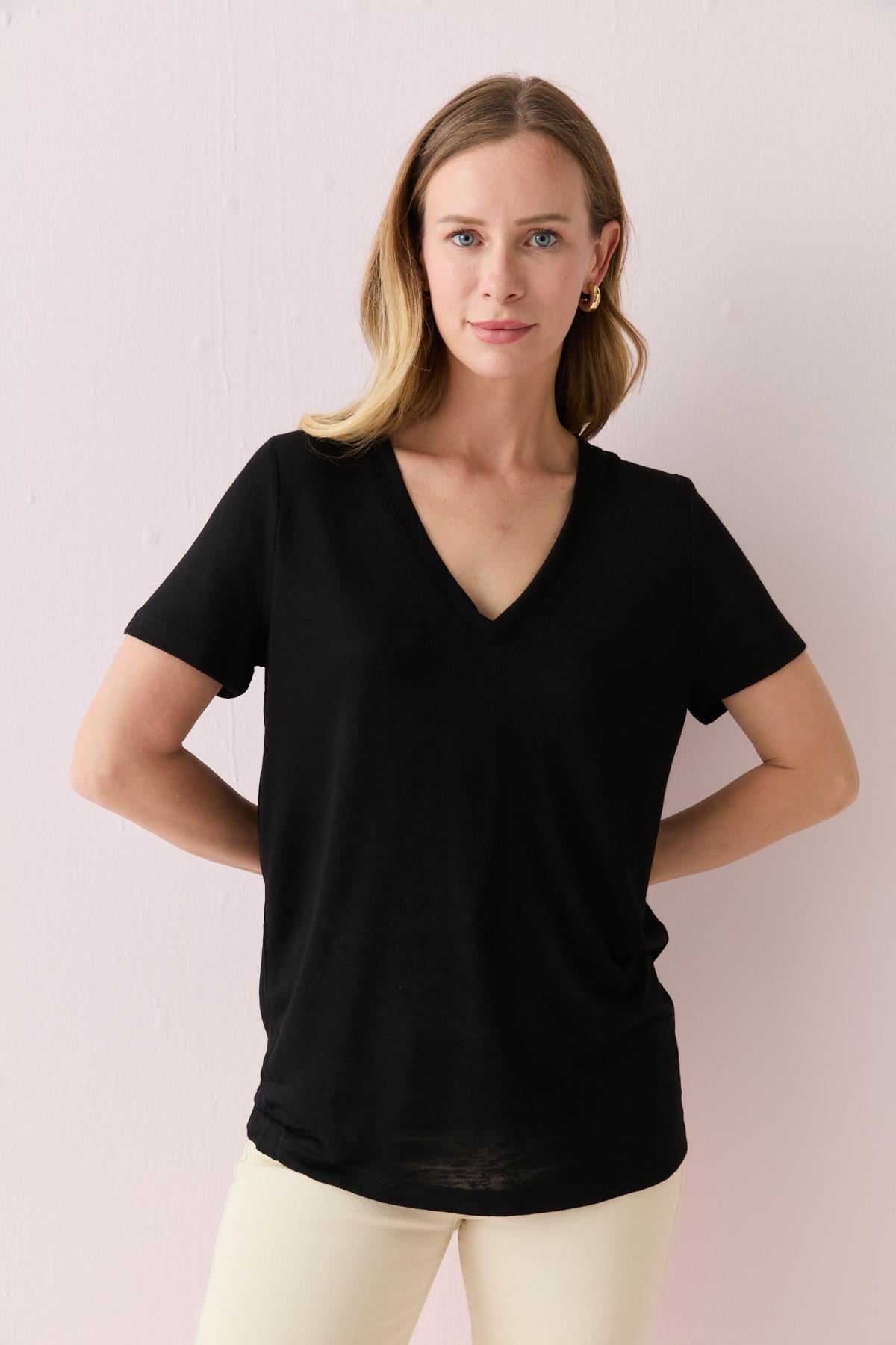 6201 V YAKA TSHIRT