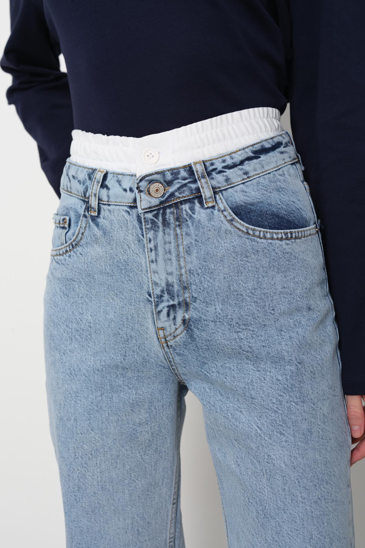 669 CEPLI BOXER DETAYLI JEAN