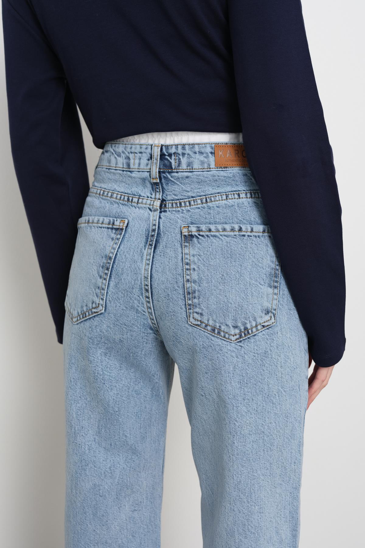 669 CEPLI BOXER DETAYLI JEAN