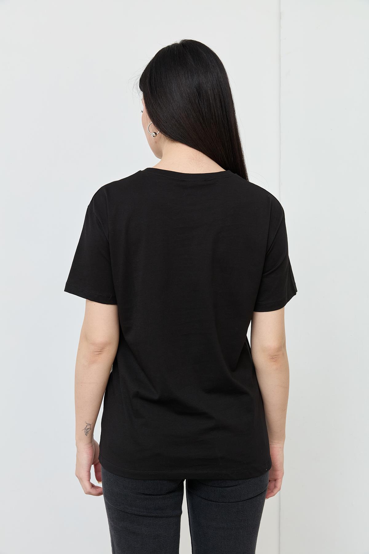 7001 YANI KAPLANLI TSHIRT