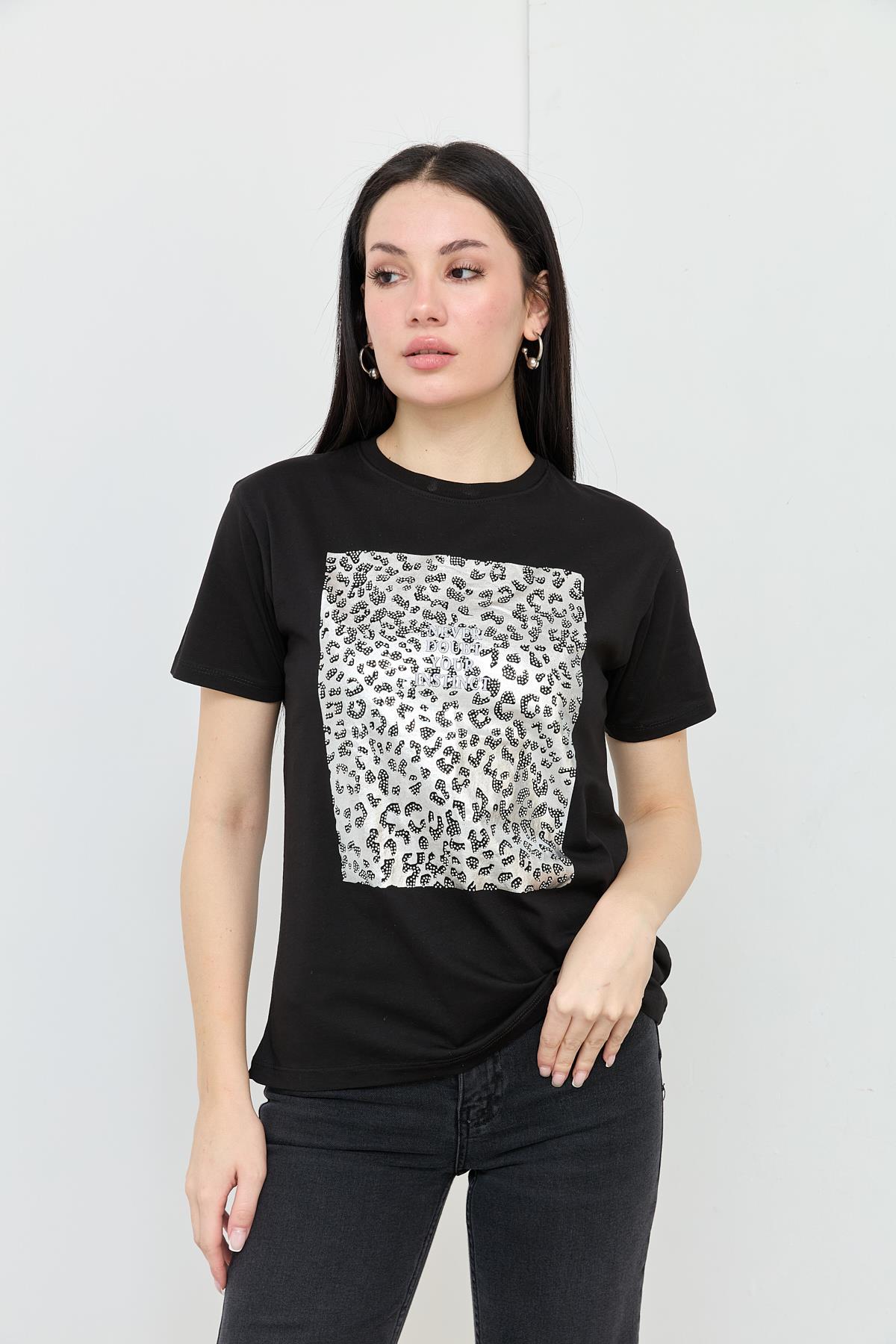 7009 NEVER DOUBT YOUR INSTINCT YAZILI TSHIRT