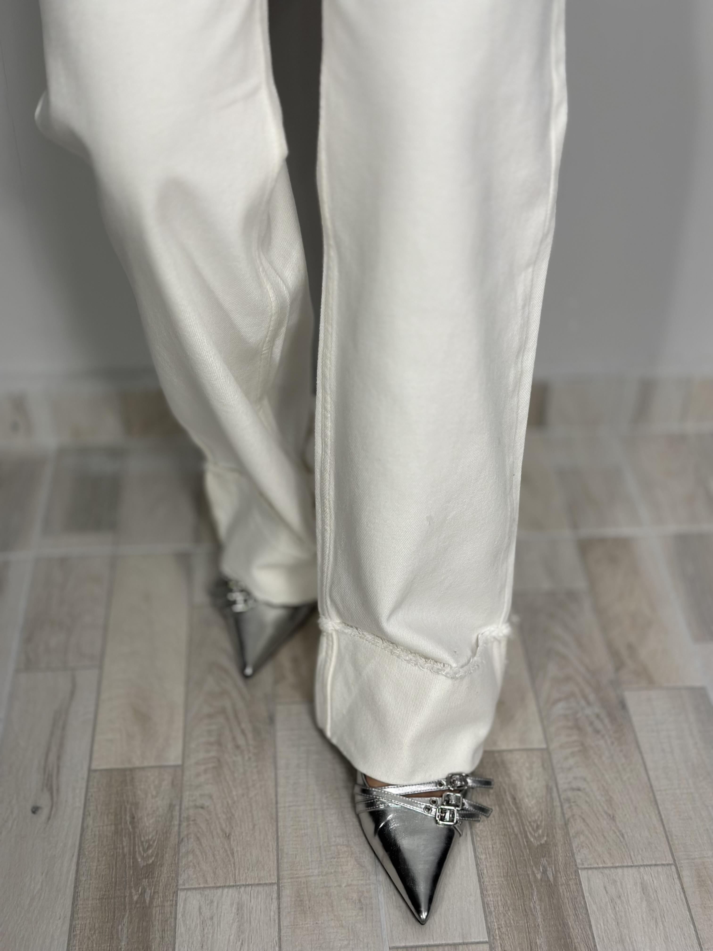 701 YUKSEK BEL STRAIGHT JEAN
