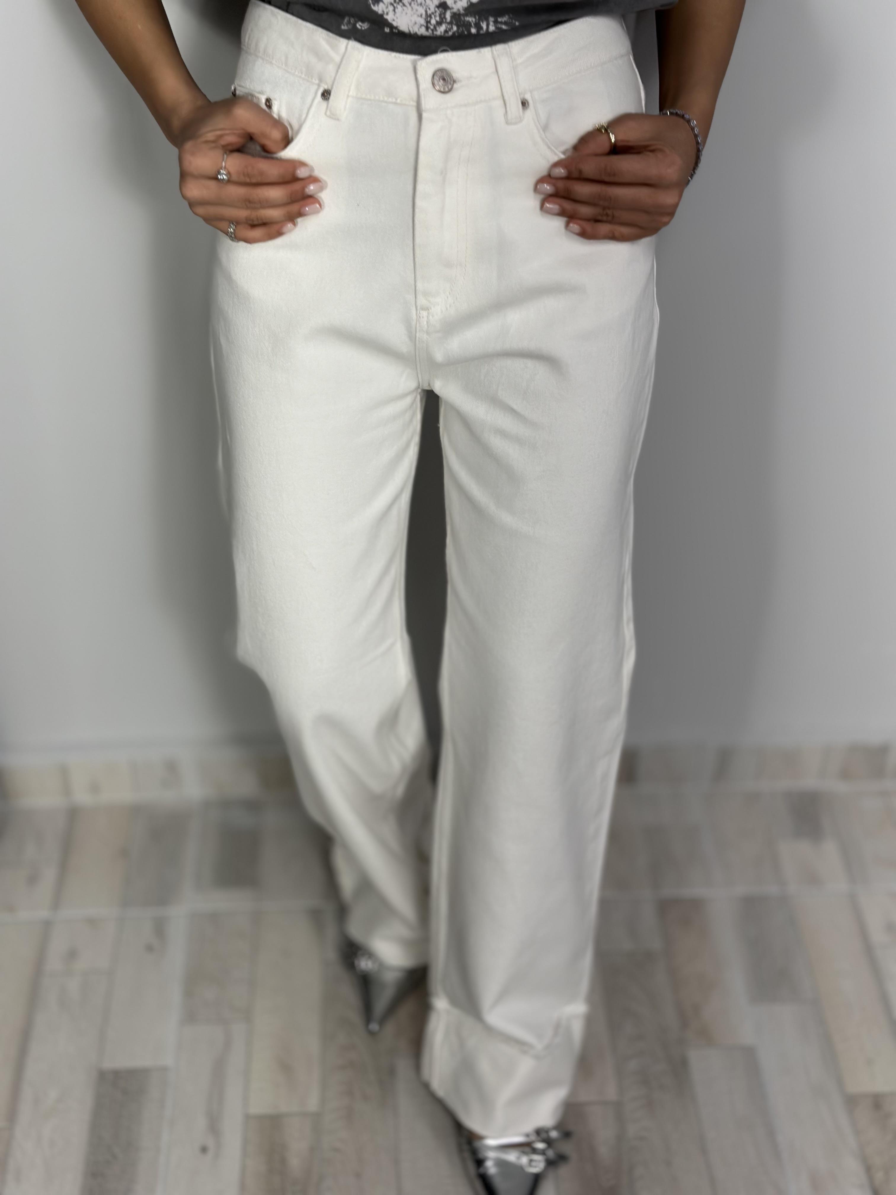 701 YUKSEK BEL STRAIGHT JEAN