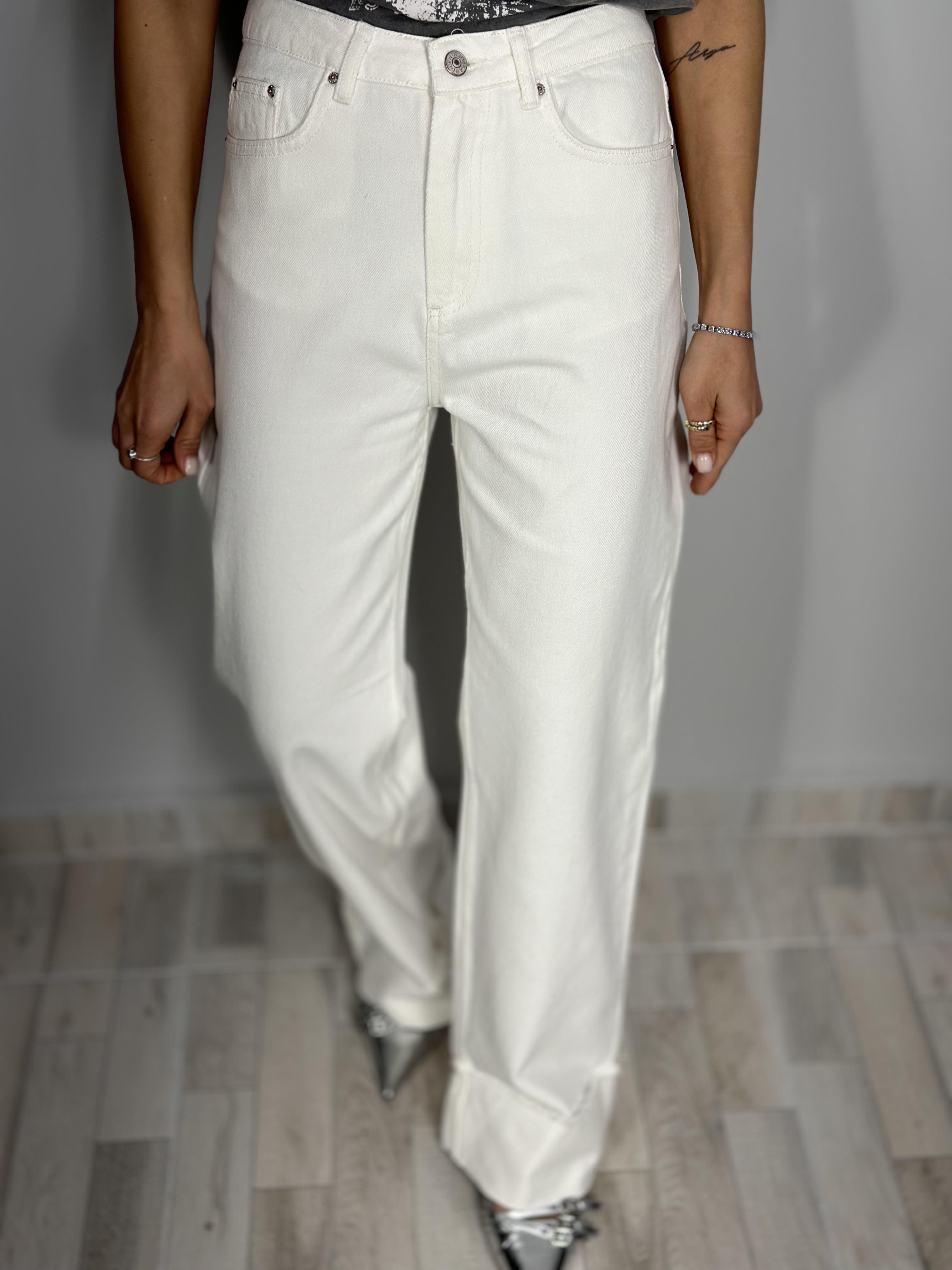 701 YUKSEK BEL STRAIGHT JEAN