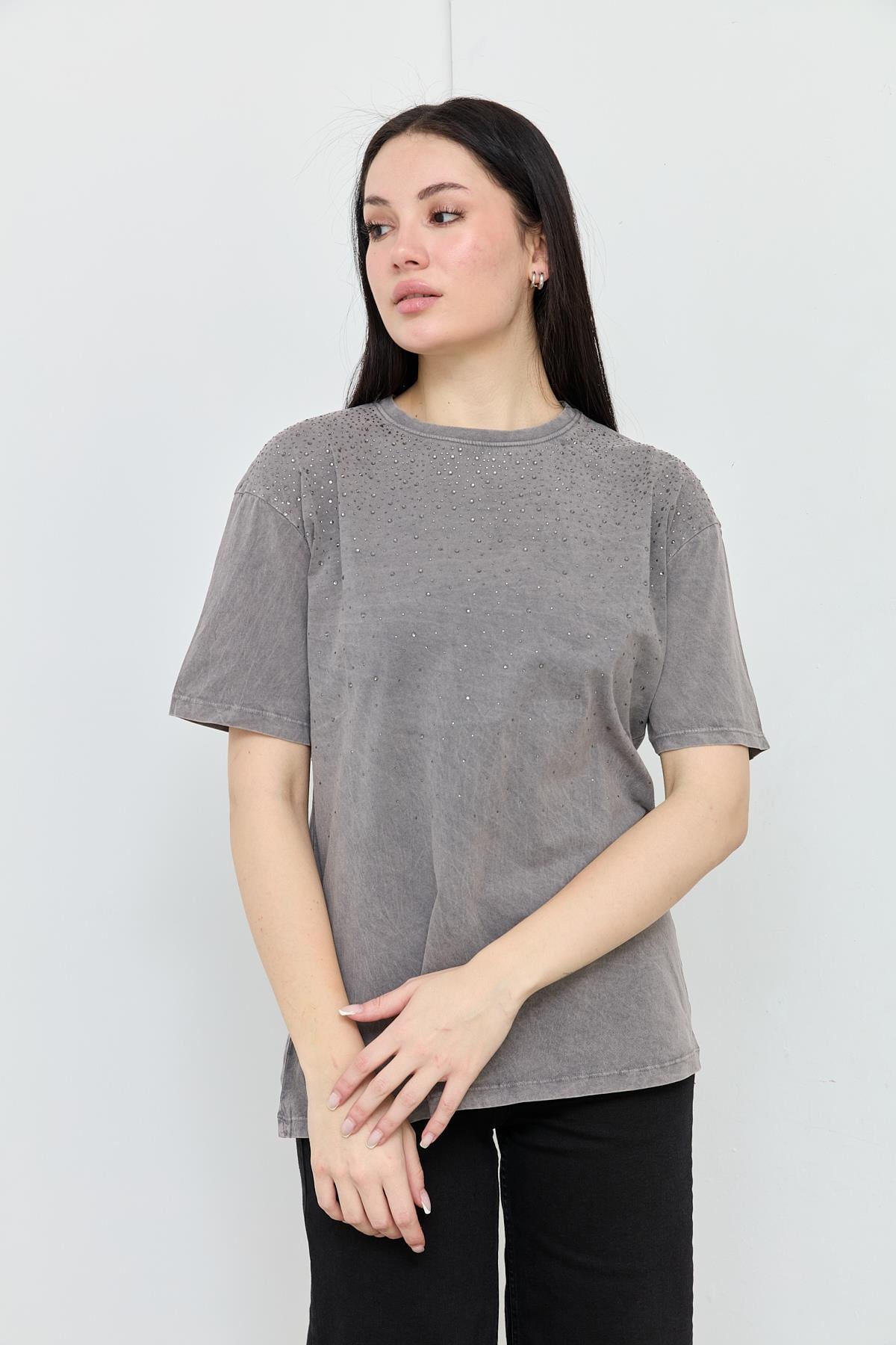 7053 YIKAMALI TASLI TSHIRT