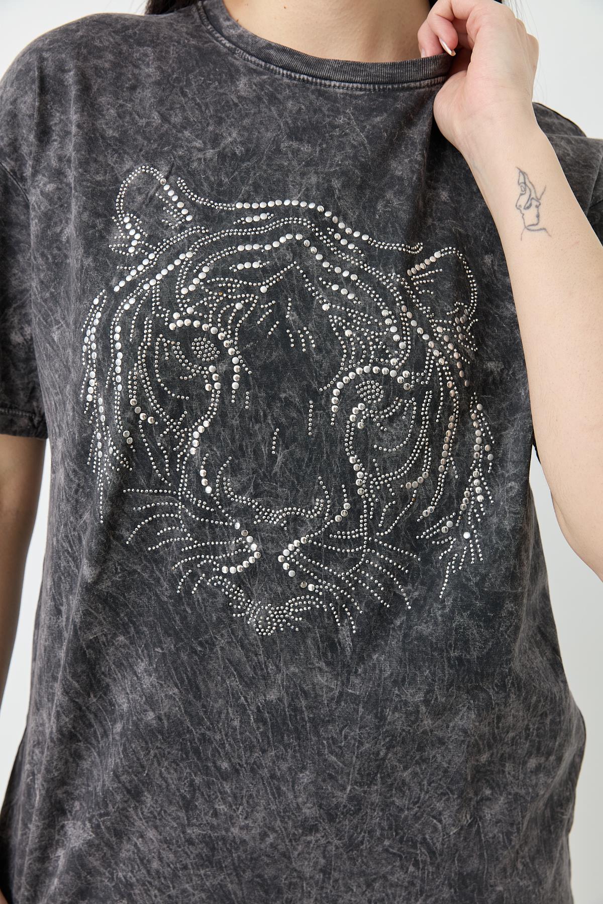 7086 YIKAMALI ASLAN TSHIRT