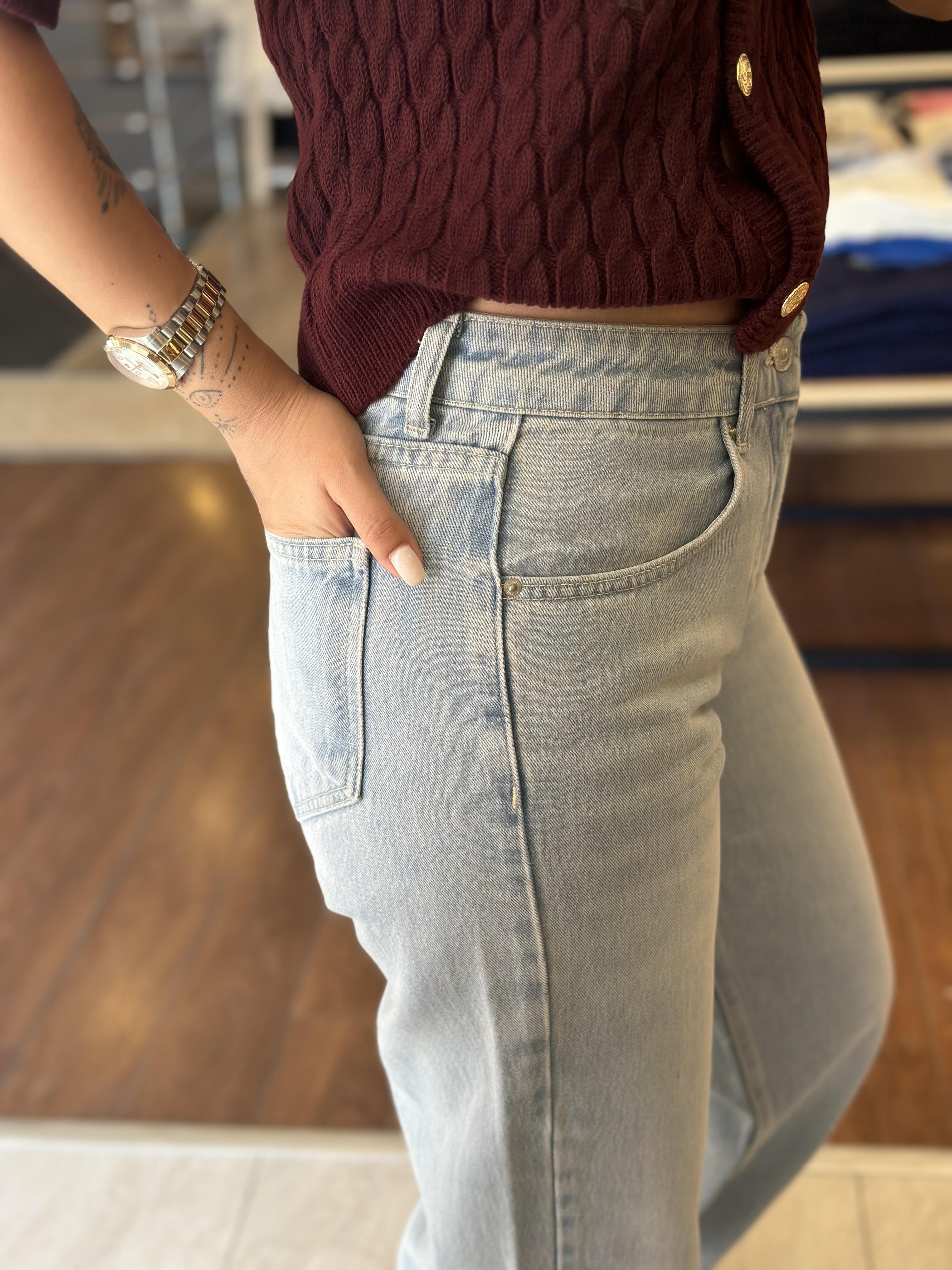 71441 DUSUK BEL STRAIGHT PANTOLON